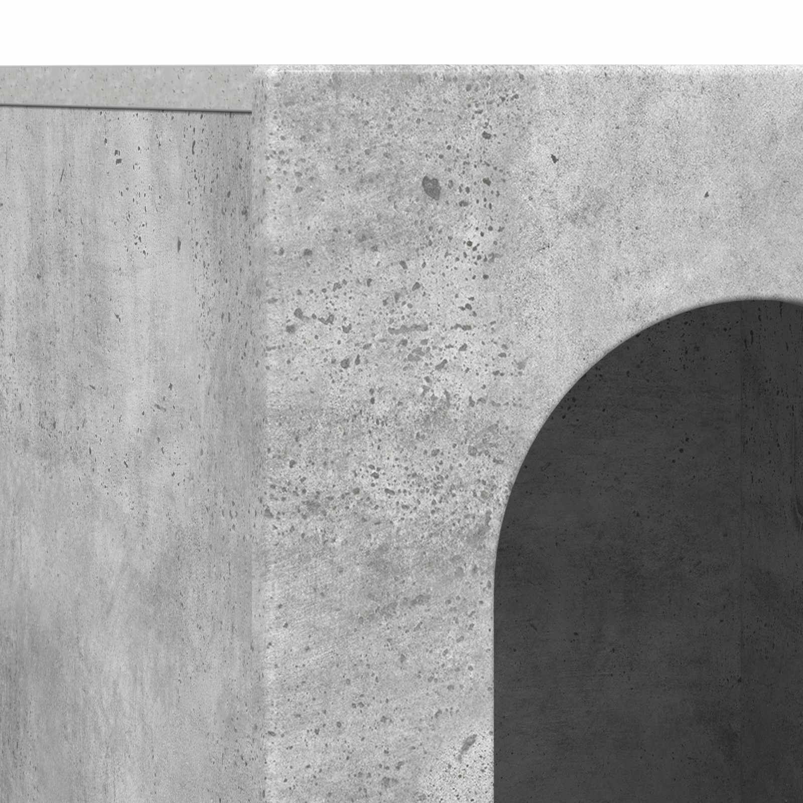 Széf beton szürke 100 x 35 x 59 cm faanyag