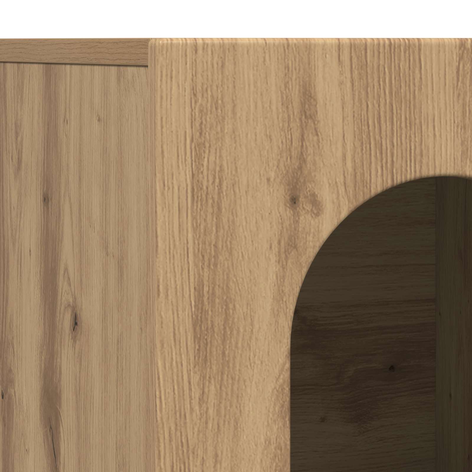 Széf artisan tölgy 100 x 35 x 59 cm faanyag