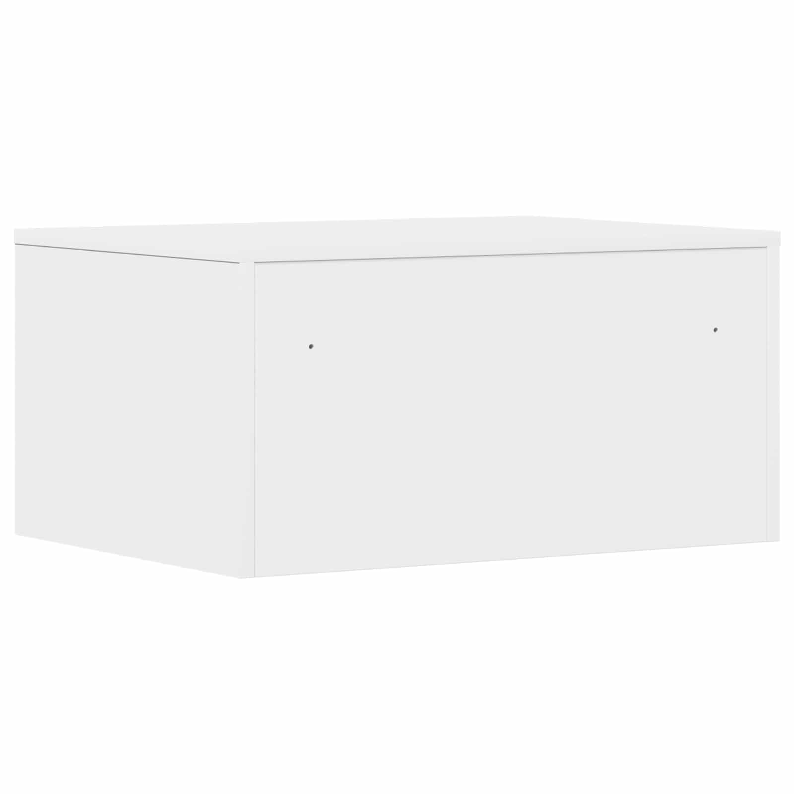 Falra szerelhető íróasztal fehér 60 x 45 x 30 cm faanyag