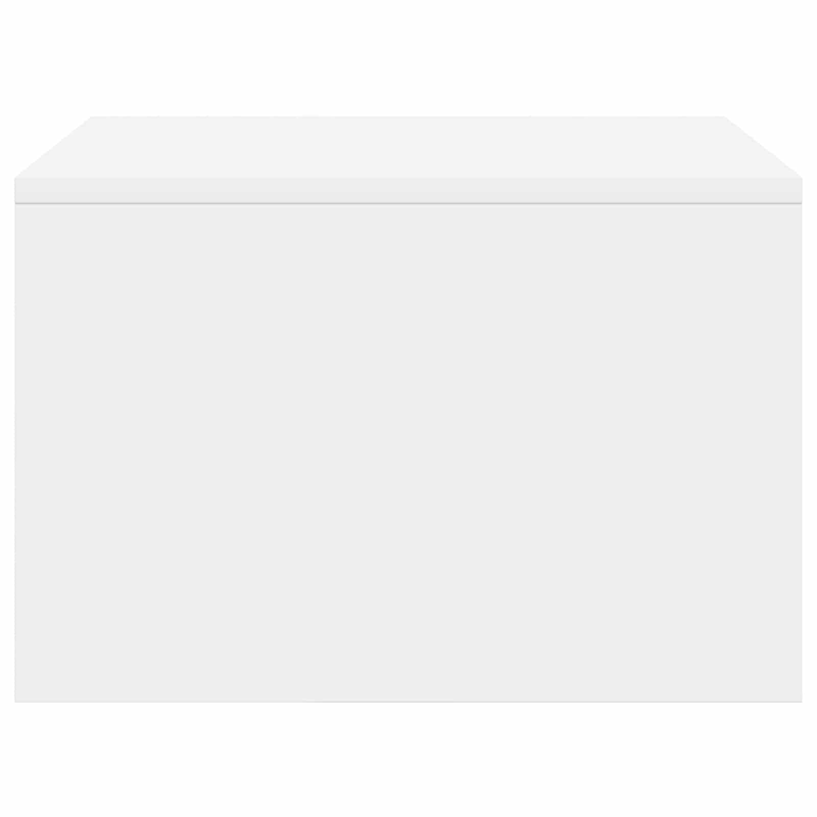 Falra szerelhető íróasztal fehér 60 x 45 x 30 cm faanyag