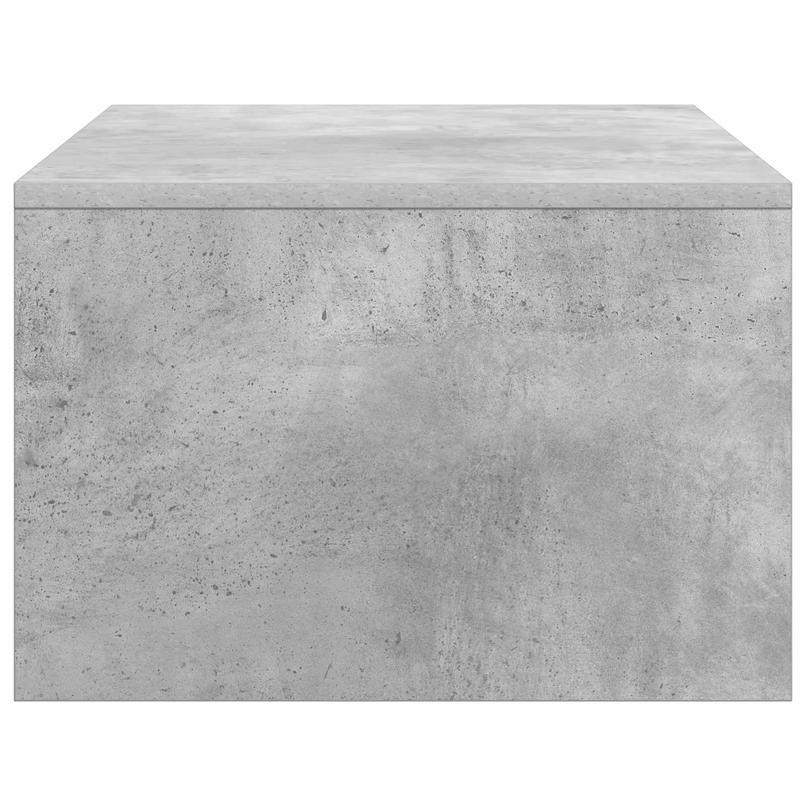 Falra szerelhető íróasztal beton szürke 80 x 45 x 30 cm faanyag