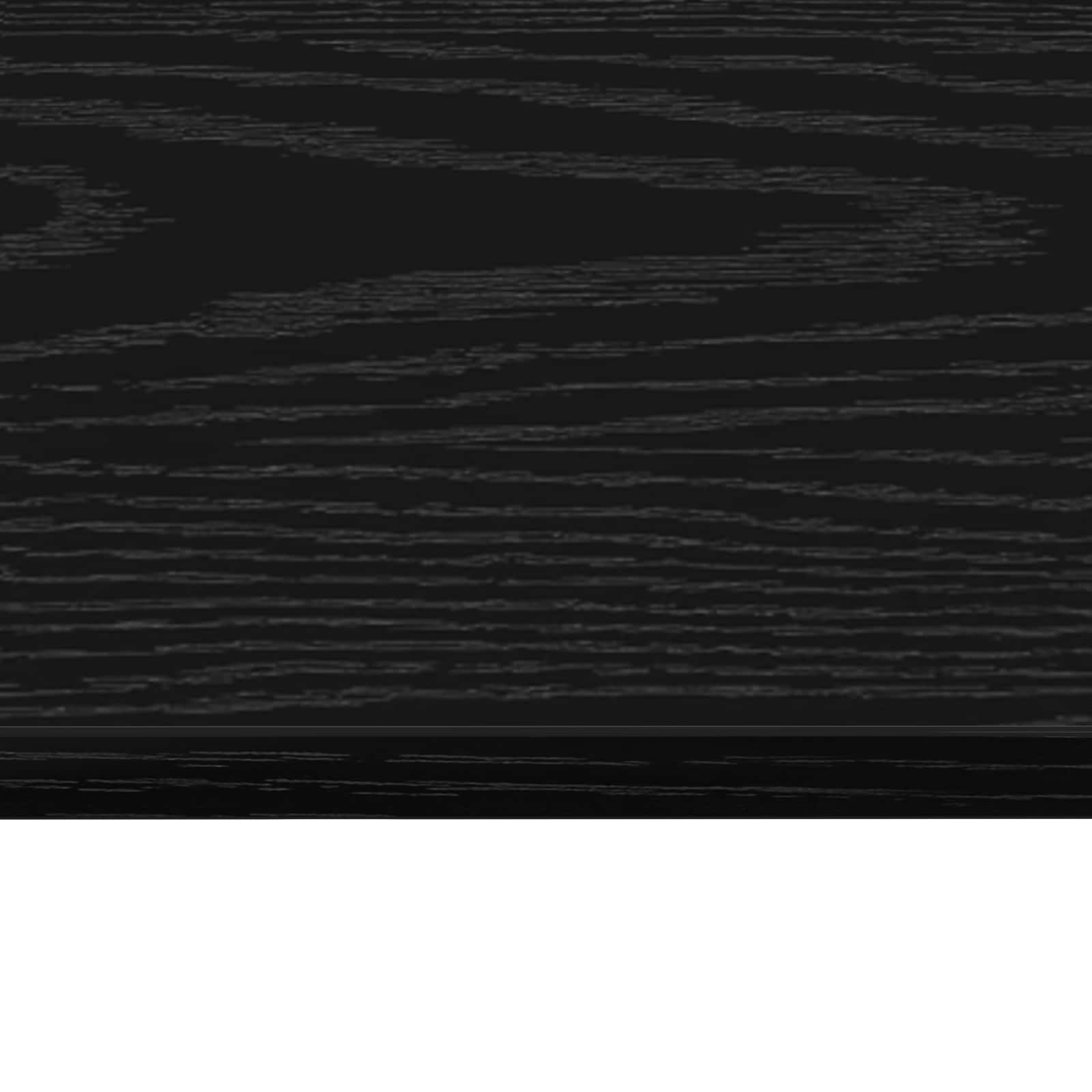 Falra szerelhető íróasztal fekete tölgy 100 x 45 x 30 cm