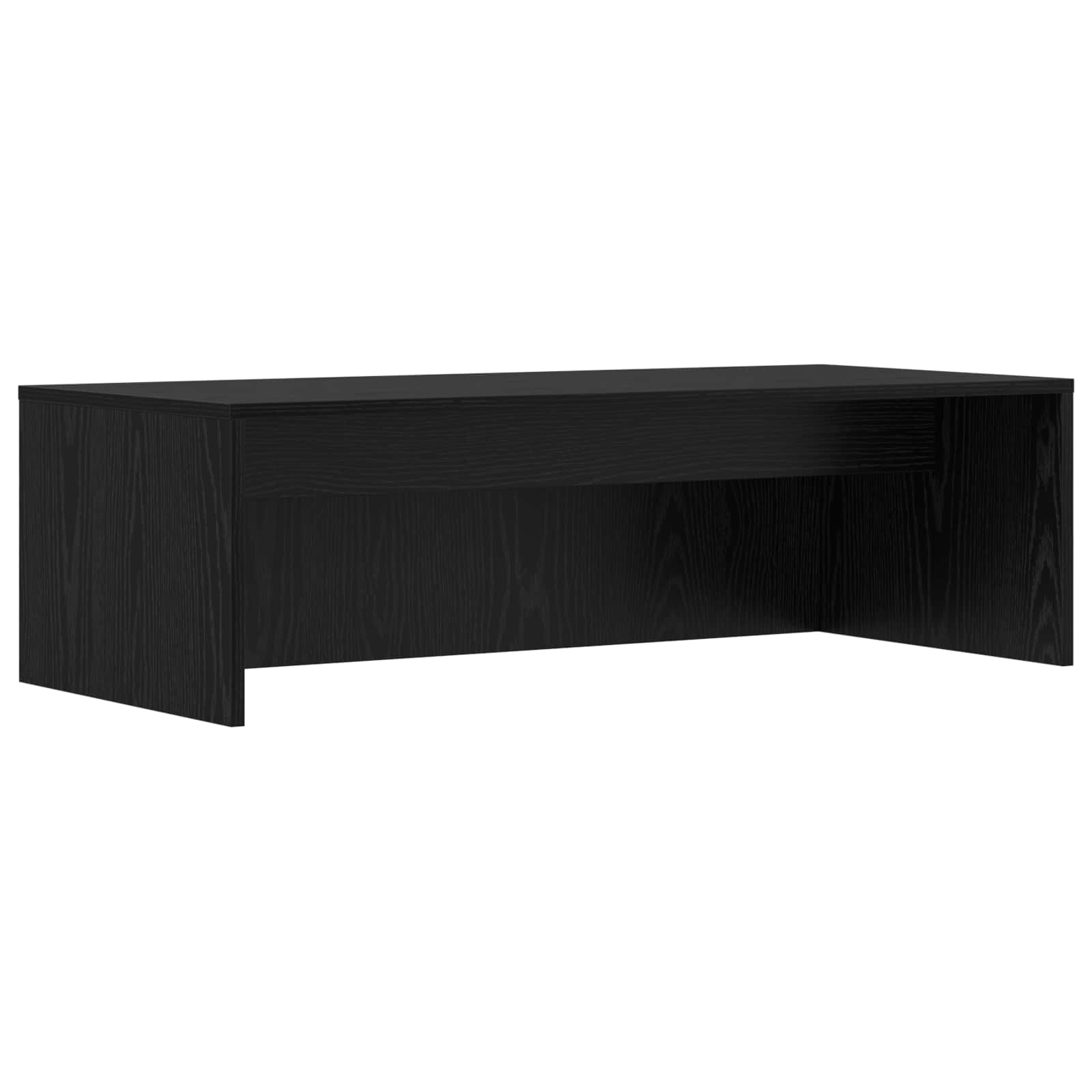 Falra szerelhető íróasztal fekete tölgy 100 x 45 x 30 cm