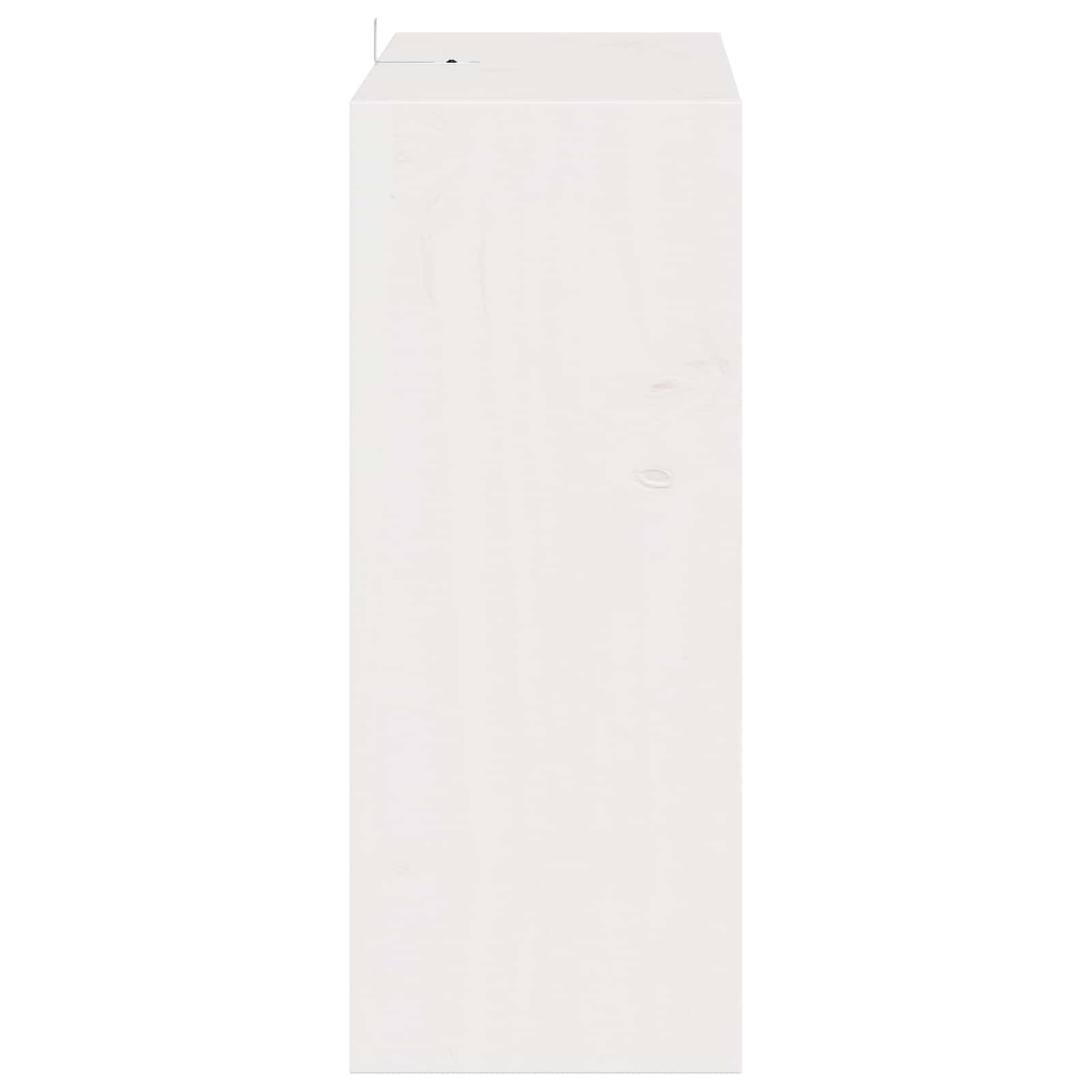 Borágas 4 pcs fehér 62 x 25 x 62 cm tömör fenyőfa