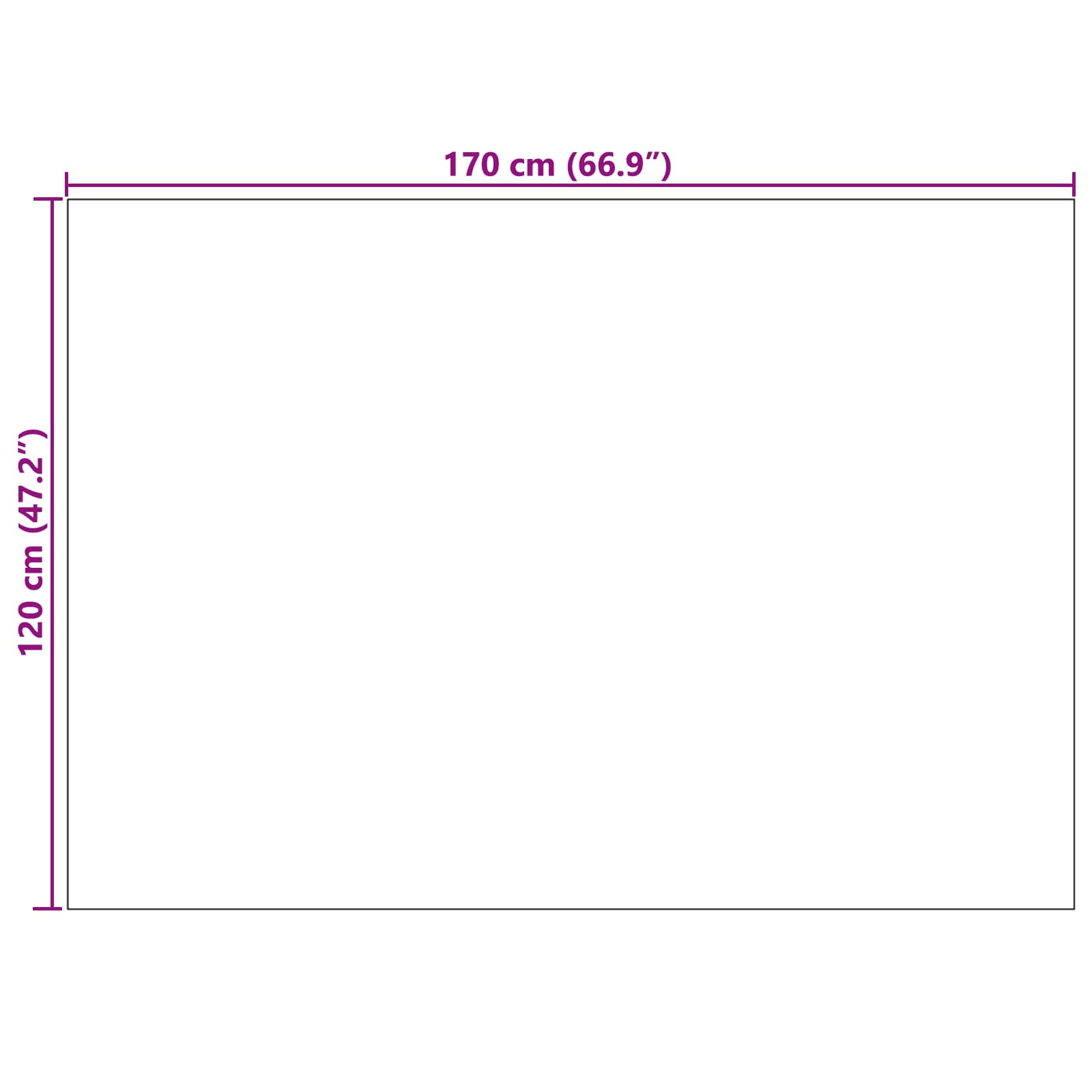 Területszőnyegek lugo krém és taupe 170 x 120 cm poliészter