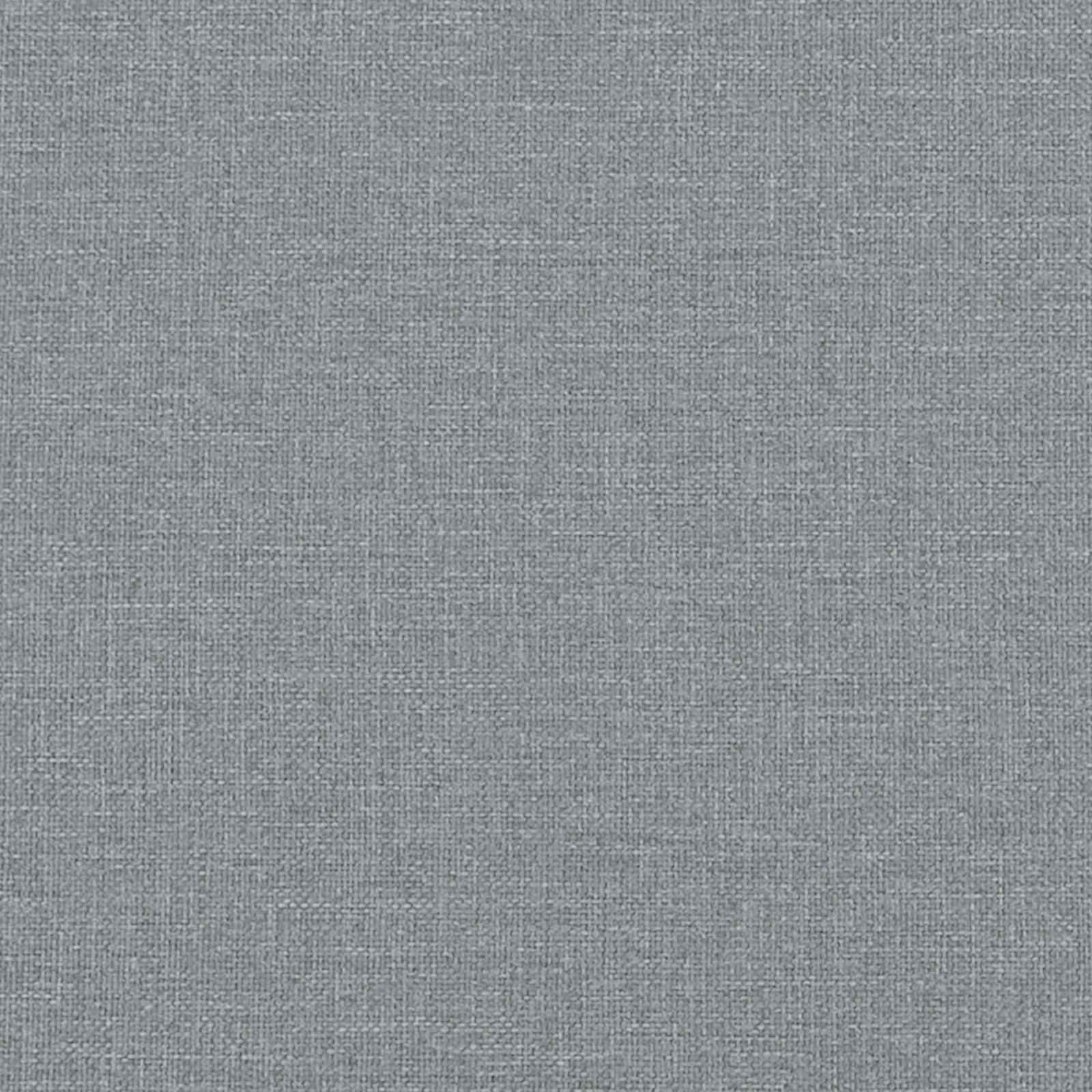 Kanapé világosszürke 215 x 138 x 80 cm fém