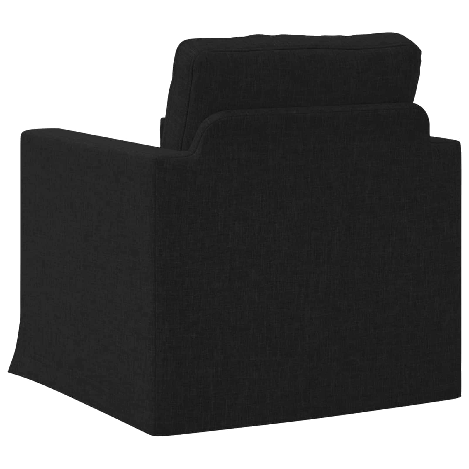 Kanapé fekete 78 x 78 x 80 cm fém