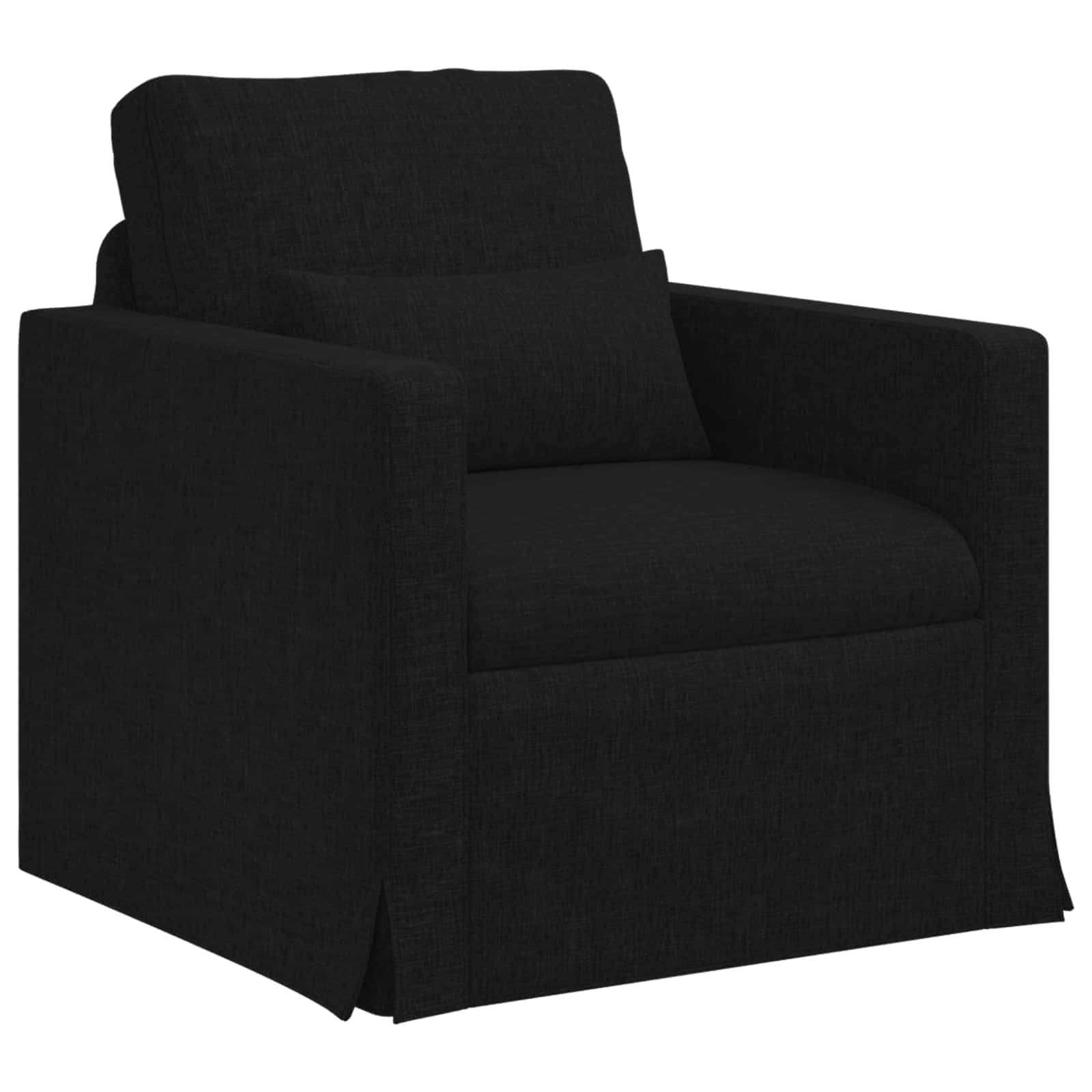 Kanapé fekete 78 x 78 x 80 cm fém