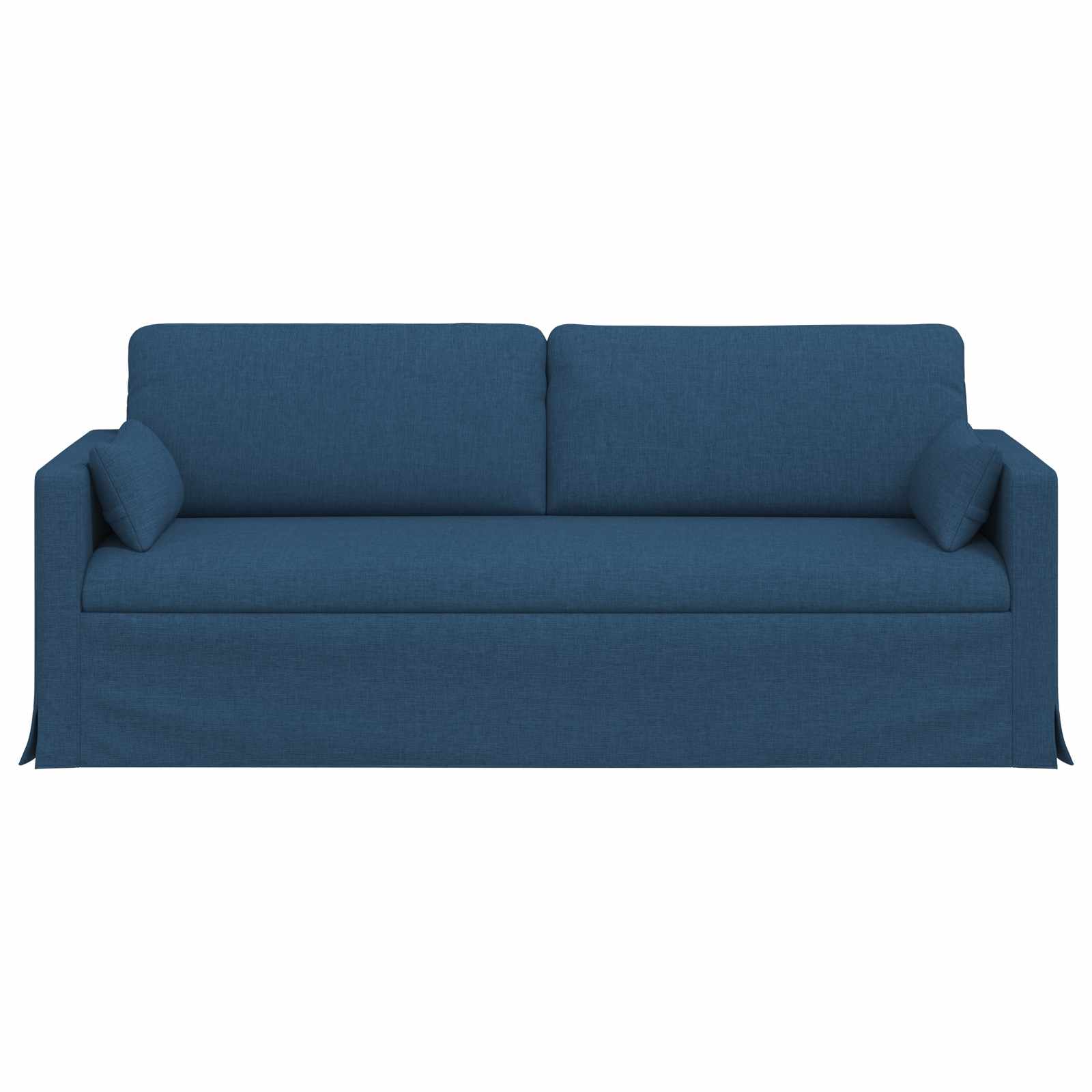 Kanapé 180cm kék fém