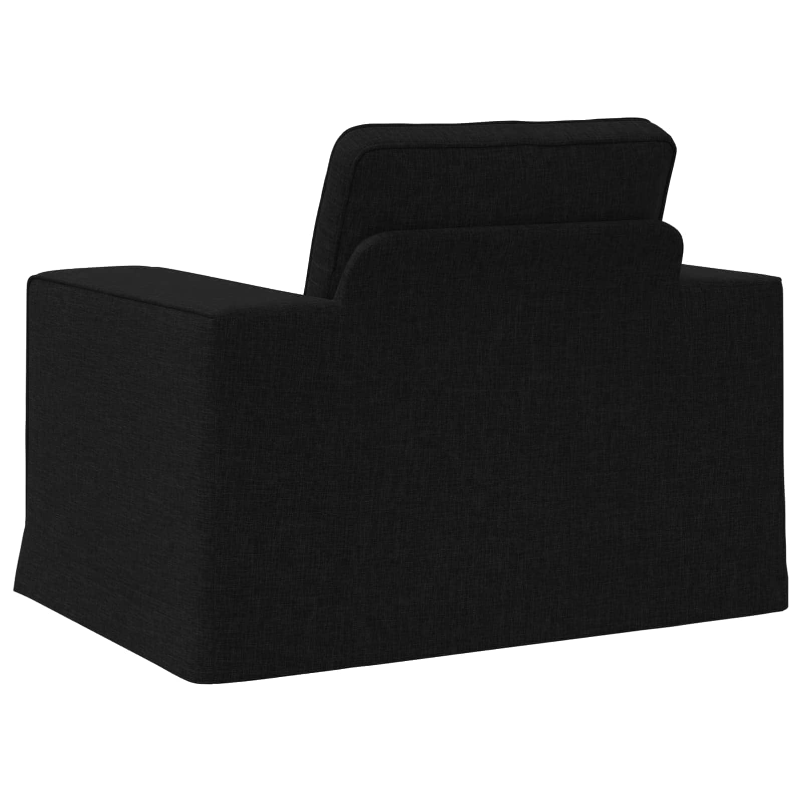 Kanapé fekete 102 x 80 x 82 cm fém