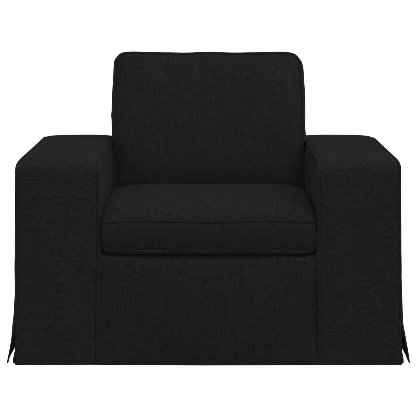 Kanapé fekete 102 x 80 x 82 cm fém