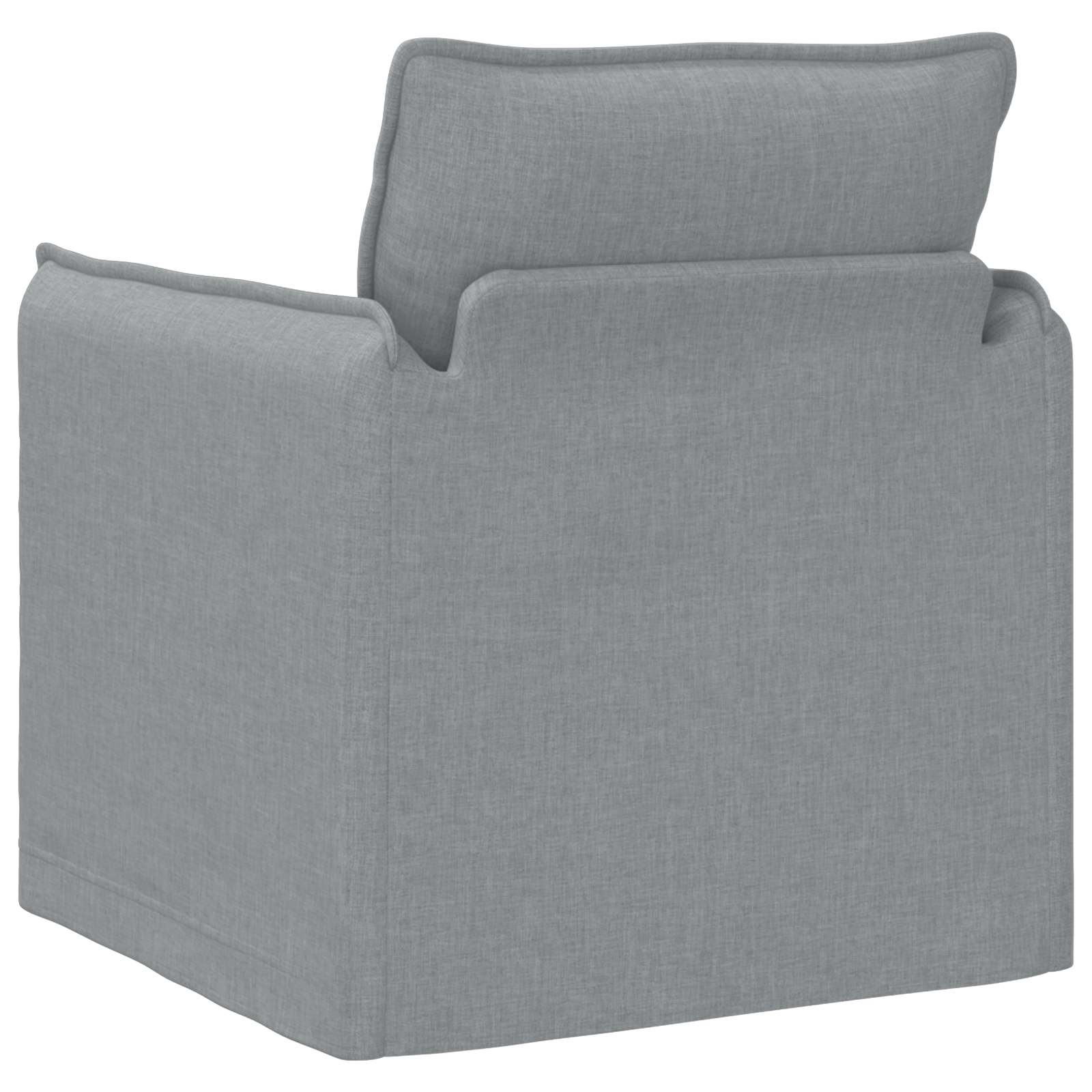 Kanapé 60cm világosszürke fém