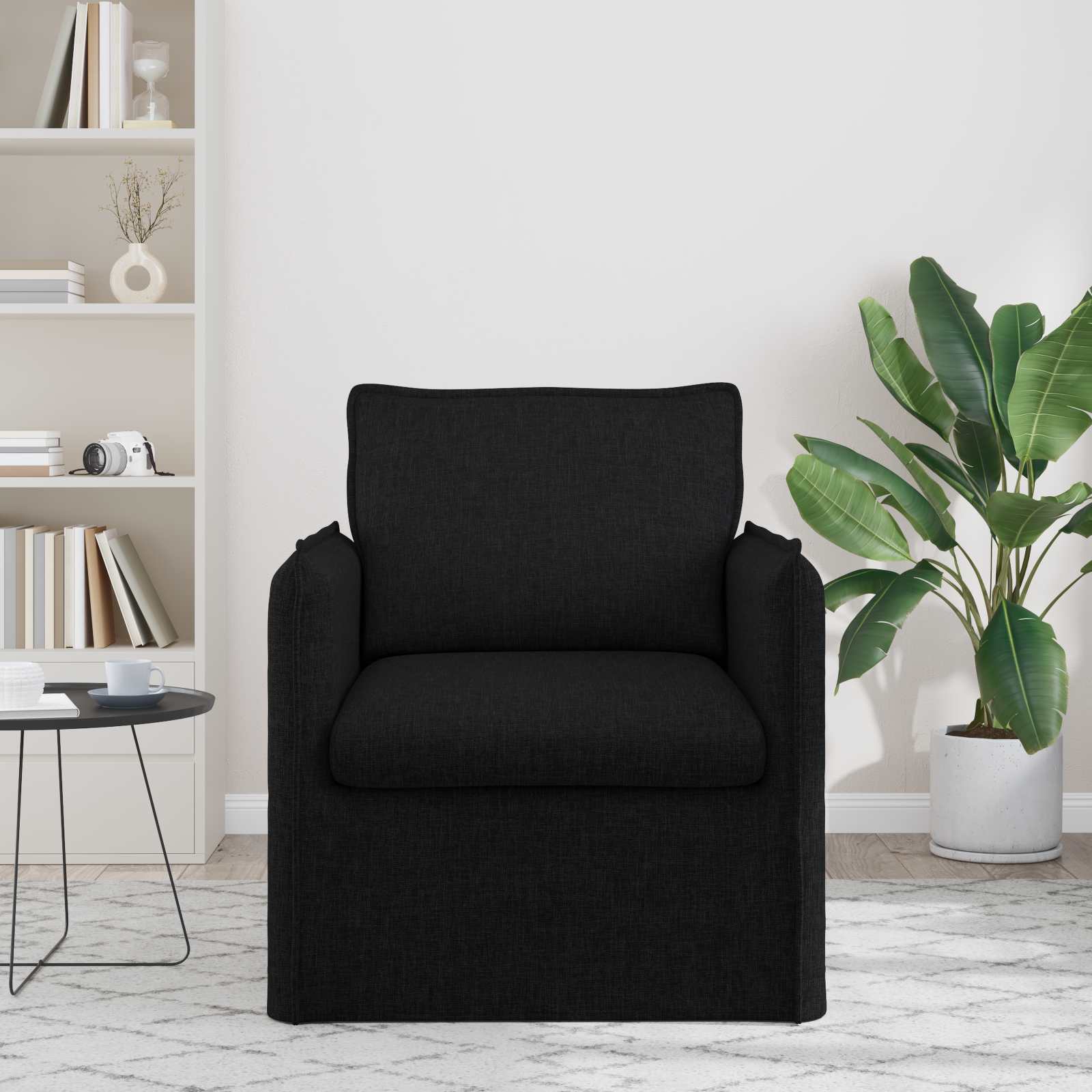 Kanapé 60cm fekete fém