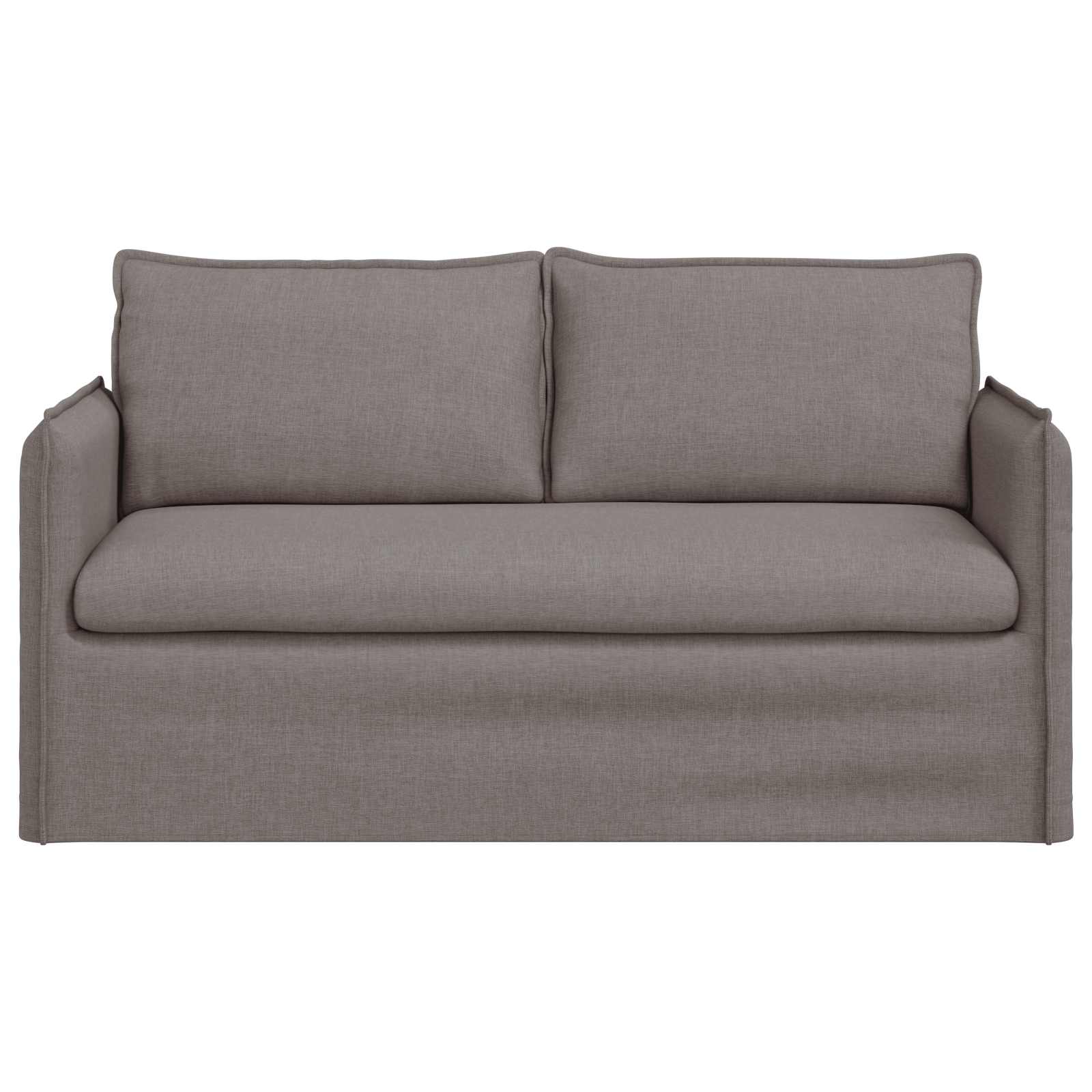 Kanapé tópszínű 195 x 82 x 85 cm fém