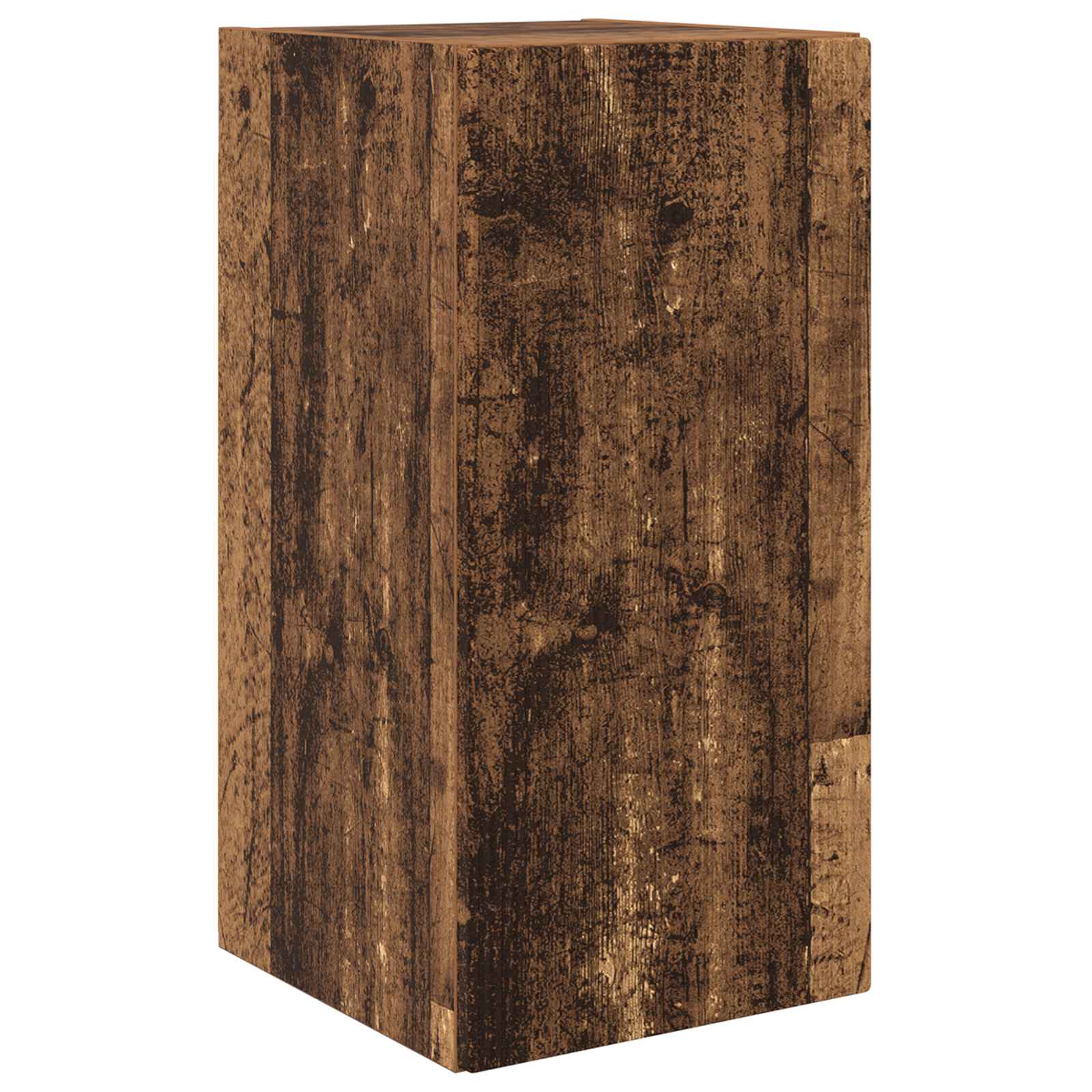 Tv szekrény garnitúra falra szerelhető 2 pcs öreg fa faanyag