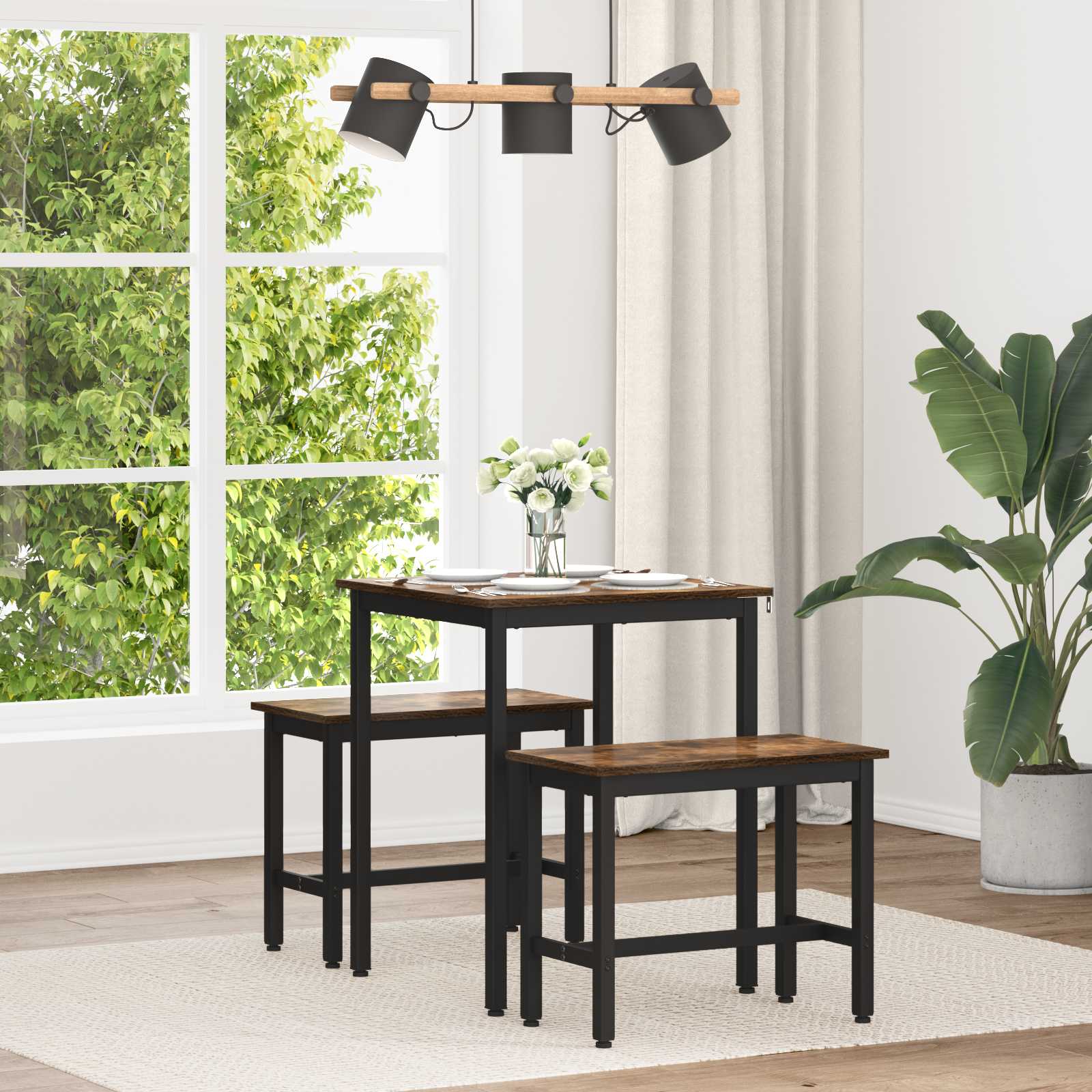 Étkezőasztalok fém