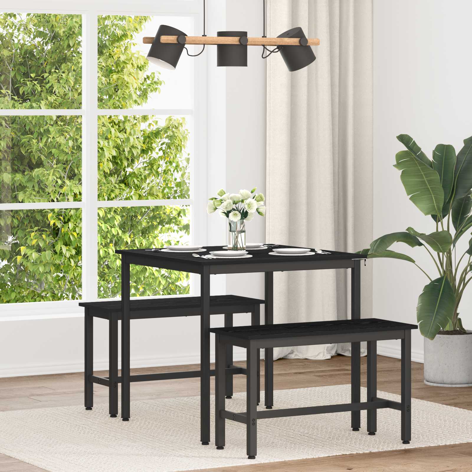 Étkezőasztalok fém