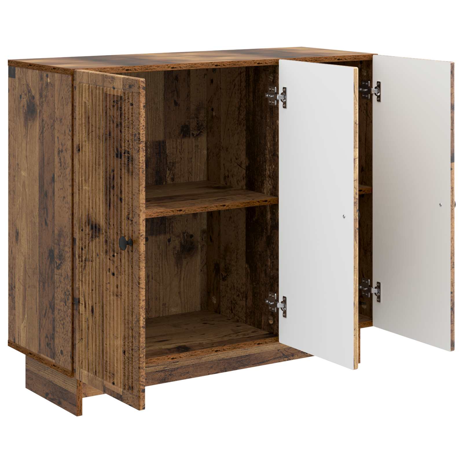 Széf antik fa 89 x 34,5 x 80 cm szerelt fa