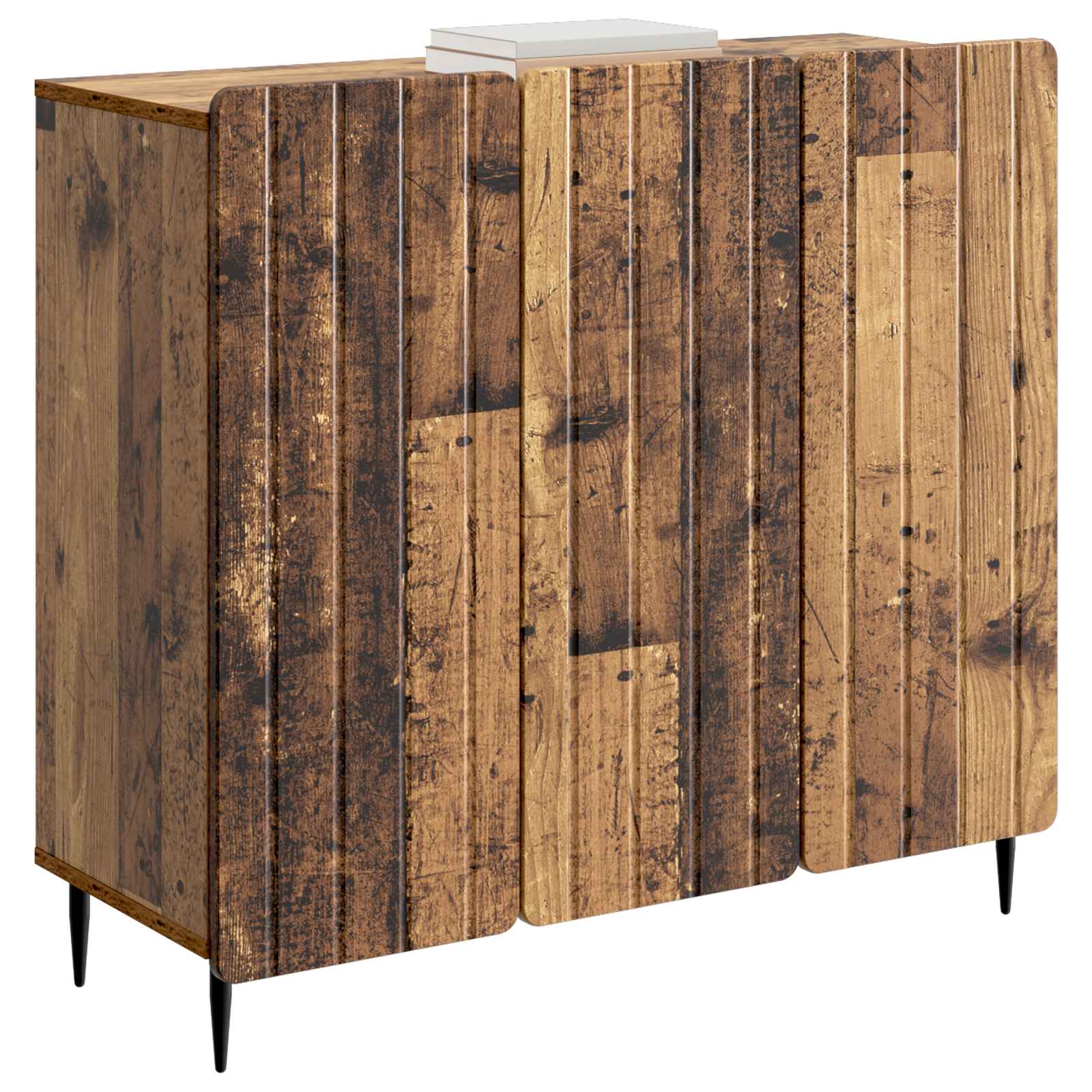 Széf antik fa 89 x 34,5 x 82 cm szerelt fa