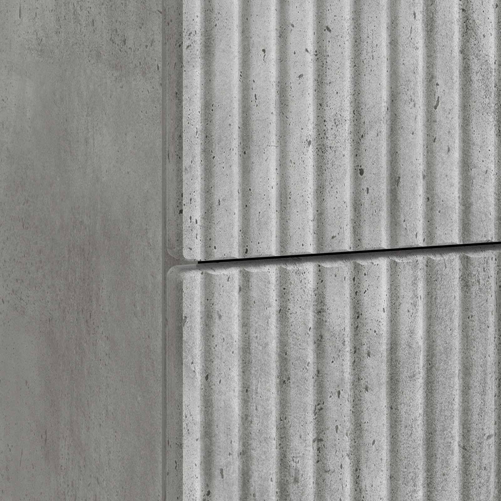 Éjjeliszekrény betonszürke 62 x 34,5 x 47,5 cm szerelt fa