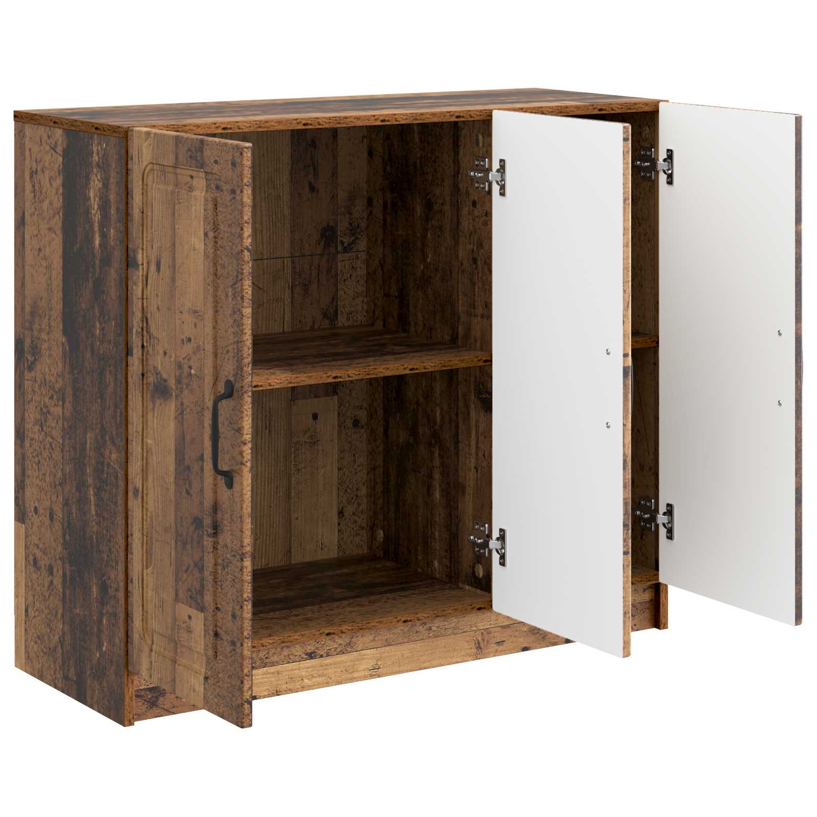 Széf antik fa 89 x 34,5 x 77 cm szerelt fa