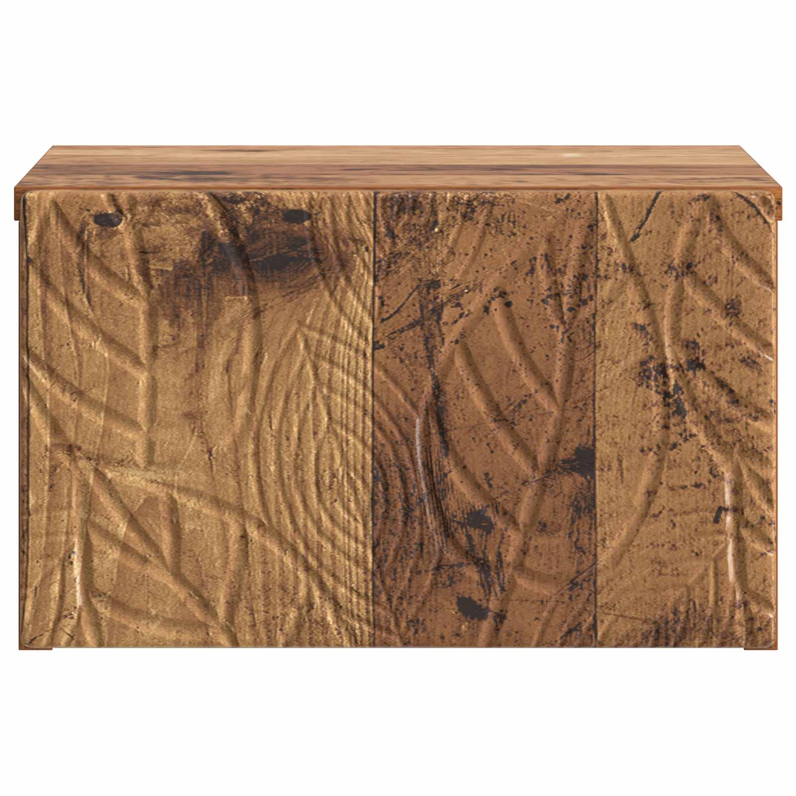 Fali éjjeli szekrény 2 pcs antik fa 49 x 34,5 x 20 cm