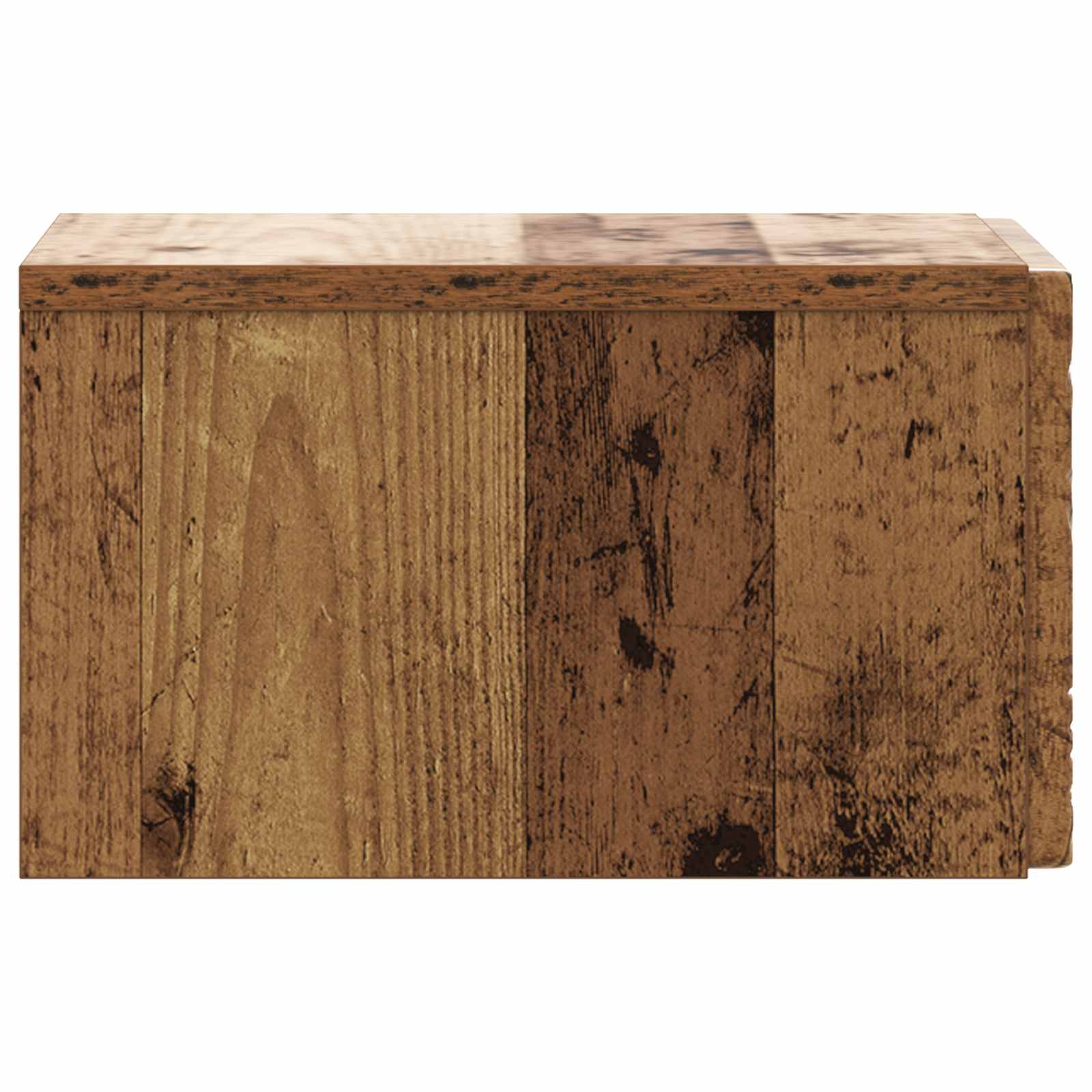 Fali éjjeli szekrény 2 pcs antik fa 49 x 34,5 x 20 cm