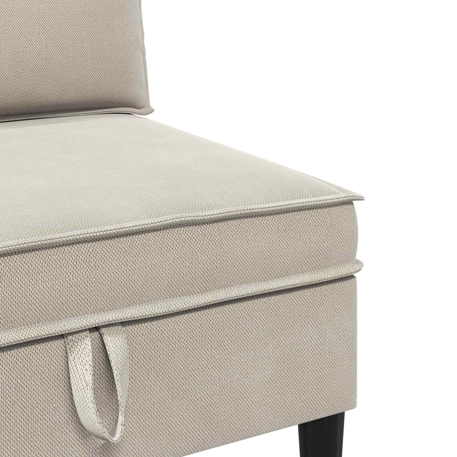 Nappali bútor szett 4 pcs zabpehely szövet