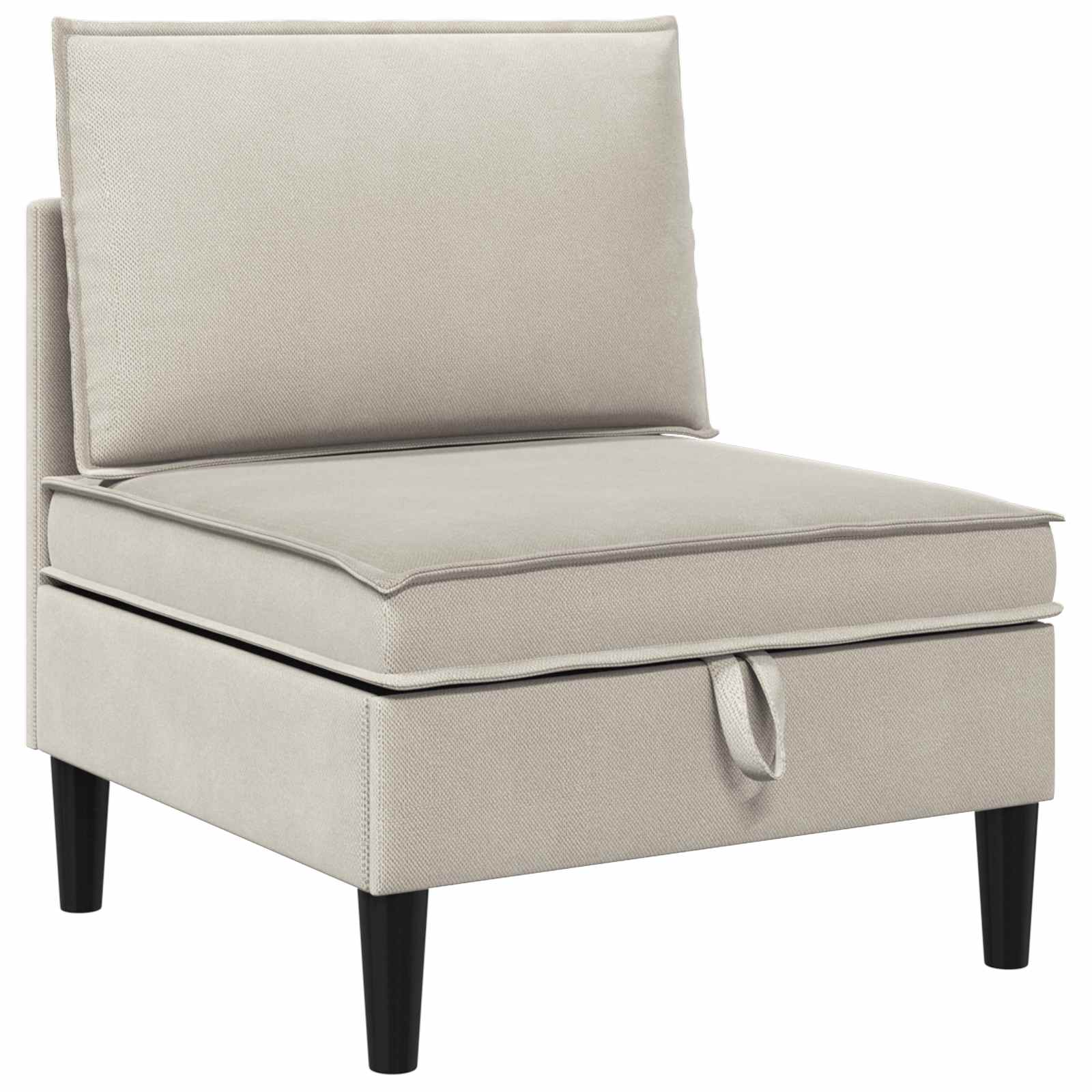 Nappali bútor szett 4 pcs zabpehely szövet