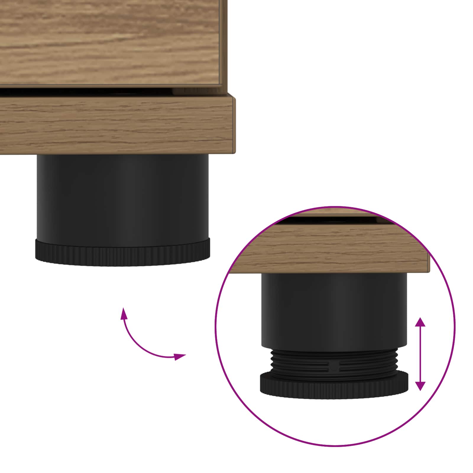 Előtér pad párnával fiókkal artisan tölgy 60 x 38 x 46 cm