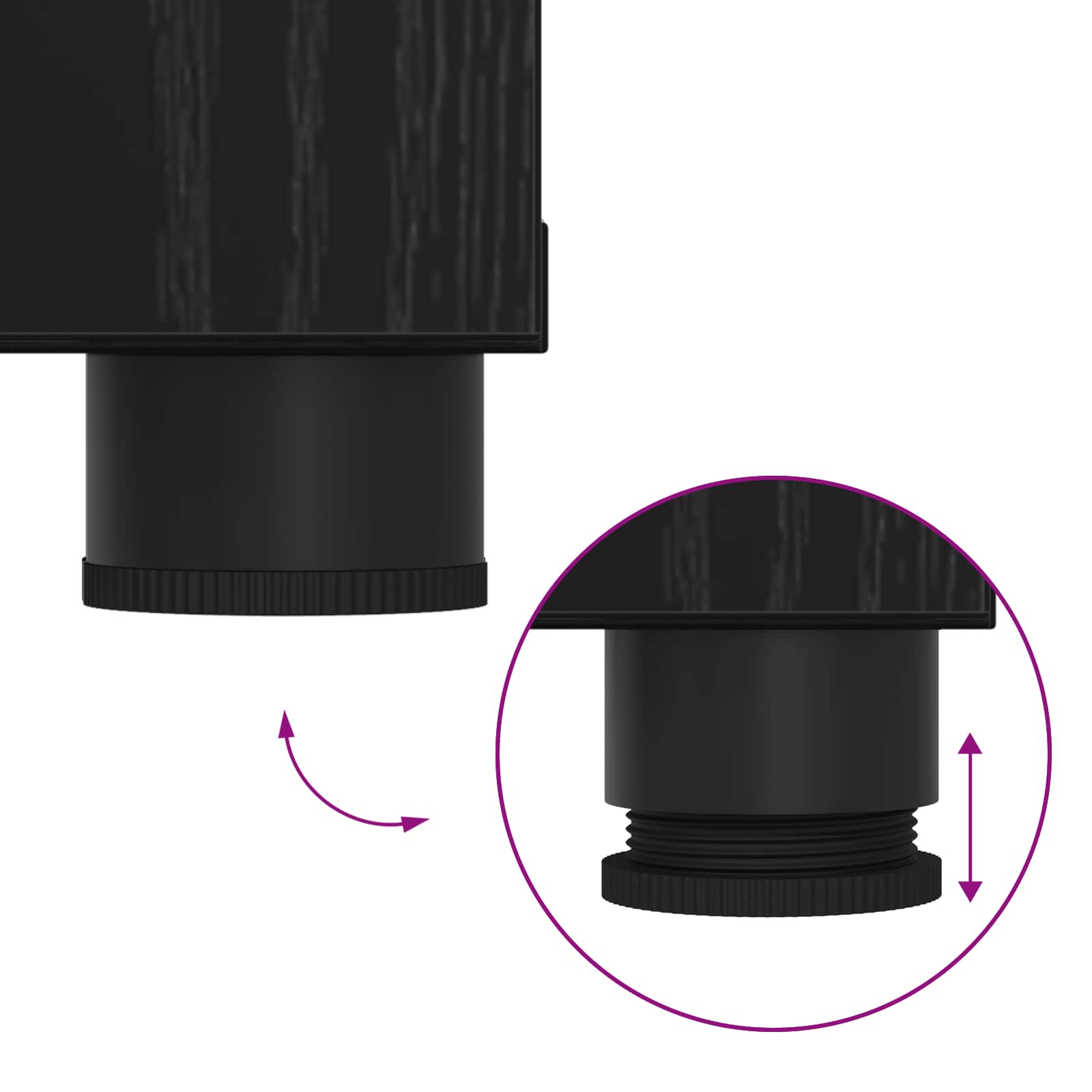 Előtér pad párnával tárolóval fekete tölgy 60 x 38 x 46 cm