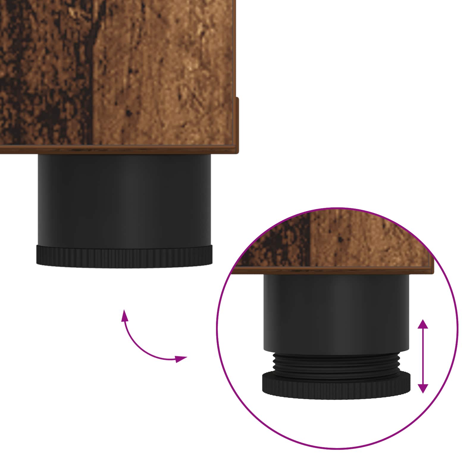 Előtér pad párnával tárolóval ajtóval öreg fa 100 x 38 x 46 cm