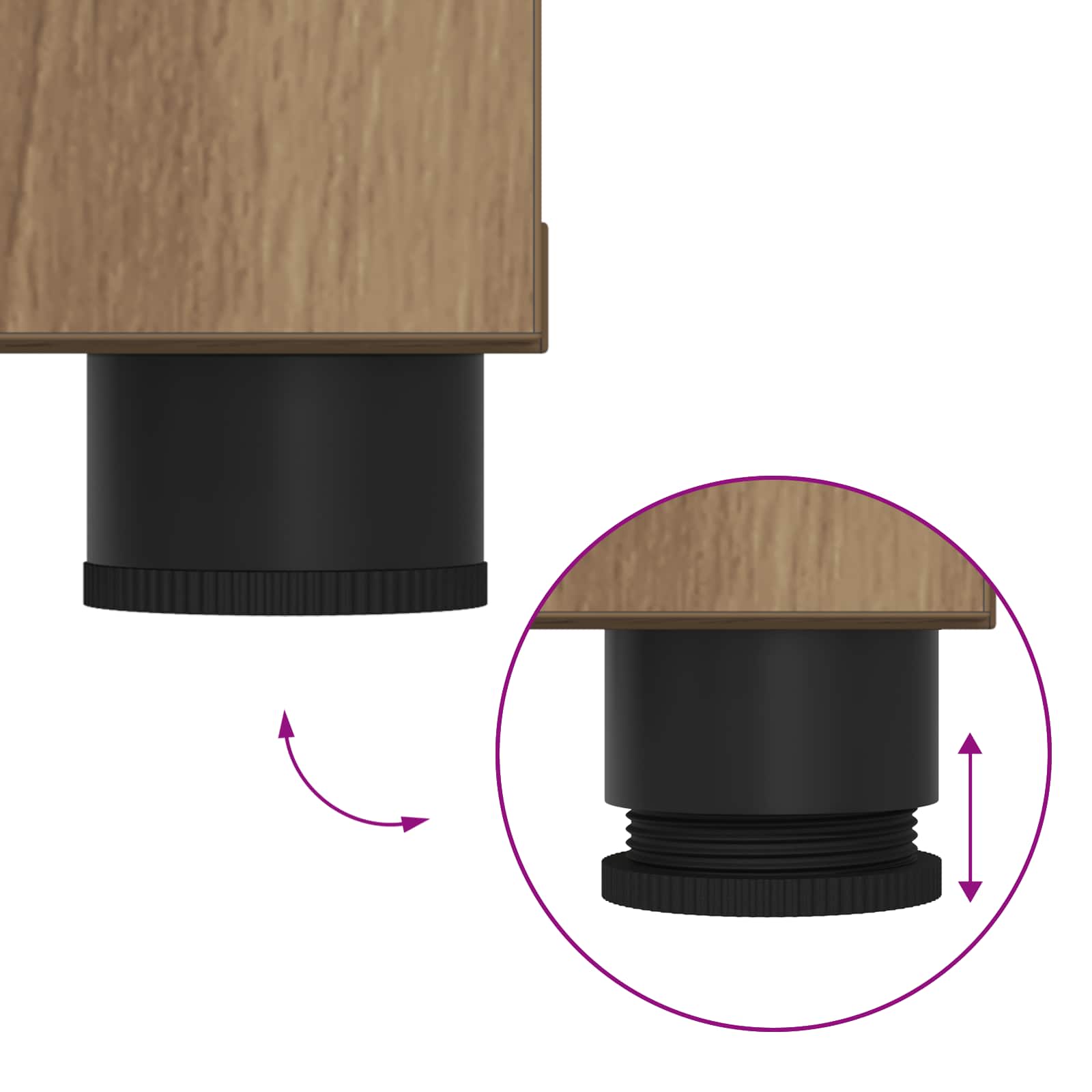 Előtér pad párnával egyszínű artisan tölgy 60 x 38 x 46 cm