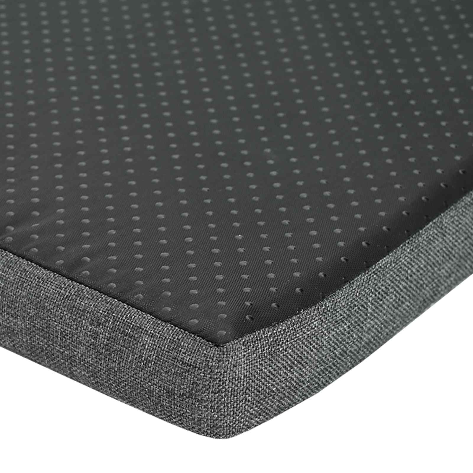 Előtér pad párnával szürke sonoma 80 x 38 x 46 cm