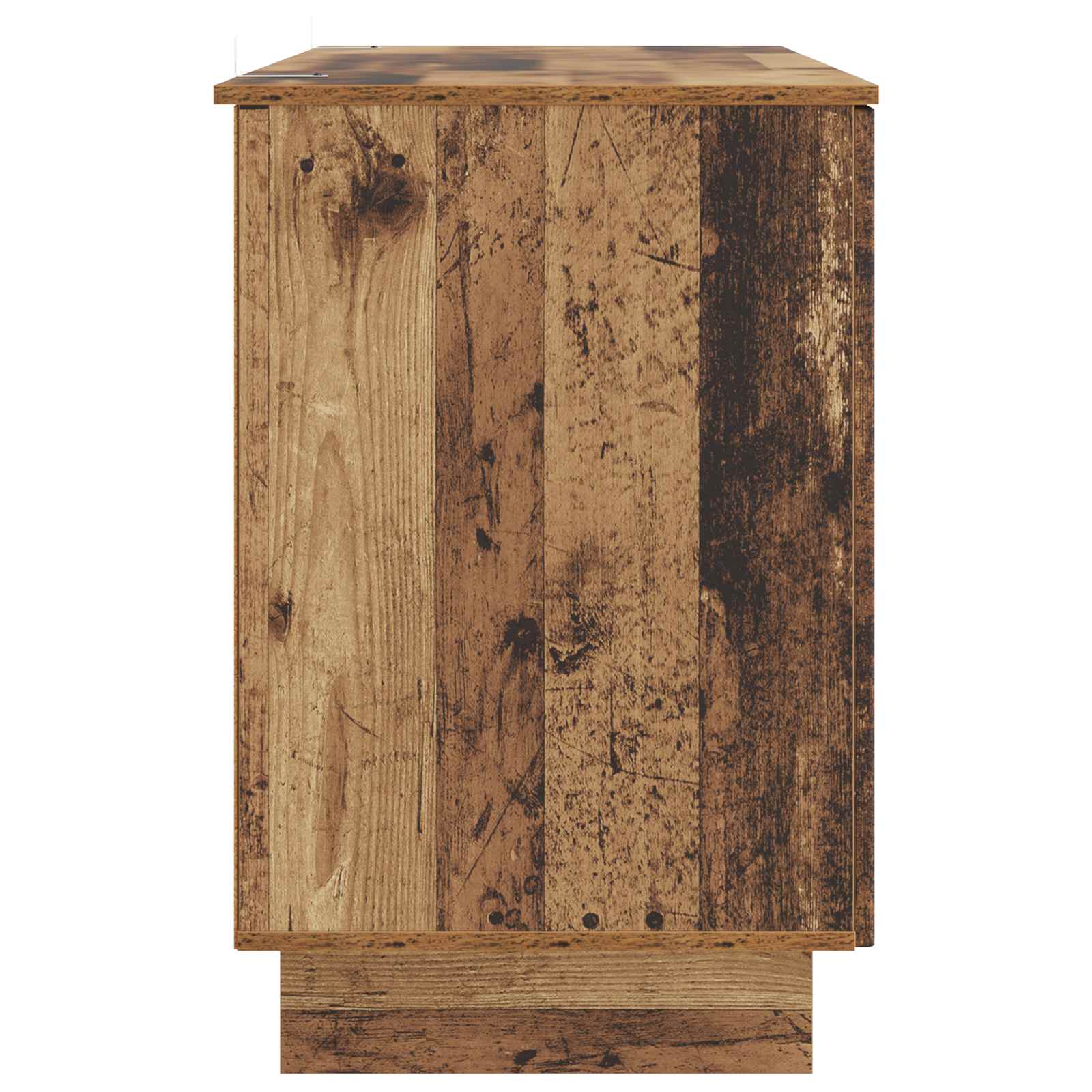 Asztal antik fa szerelt fa 142,5 x 50 x 75 cm