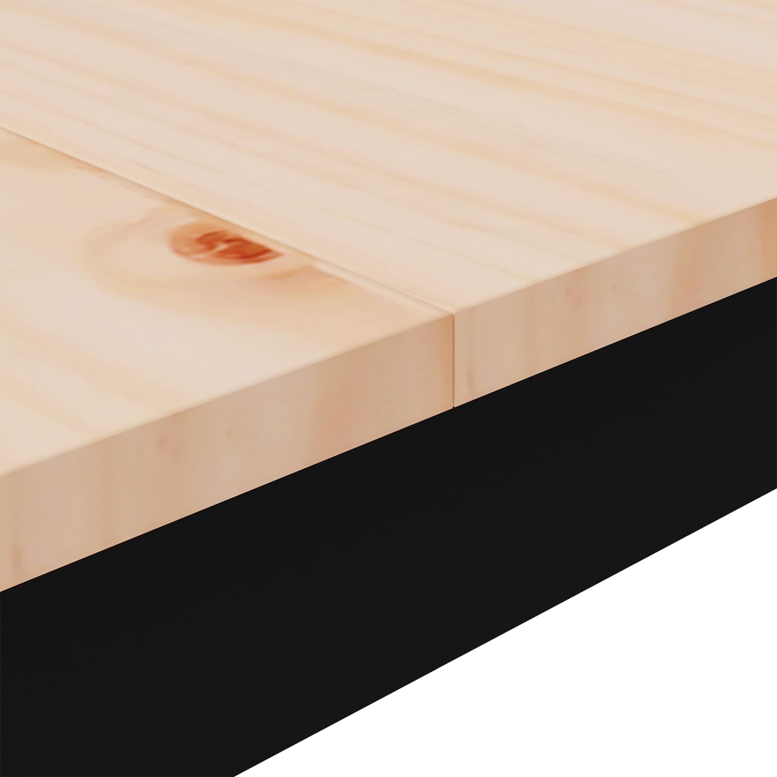 Étkezőasztal természetes 180 x 90 x 75 cm tömör fenyőfa