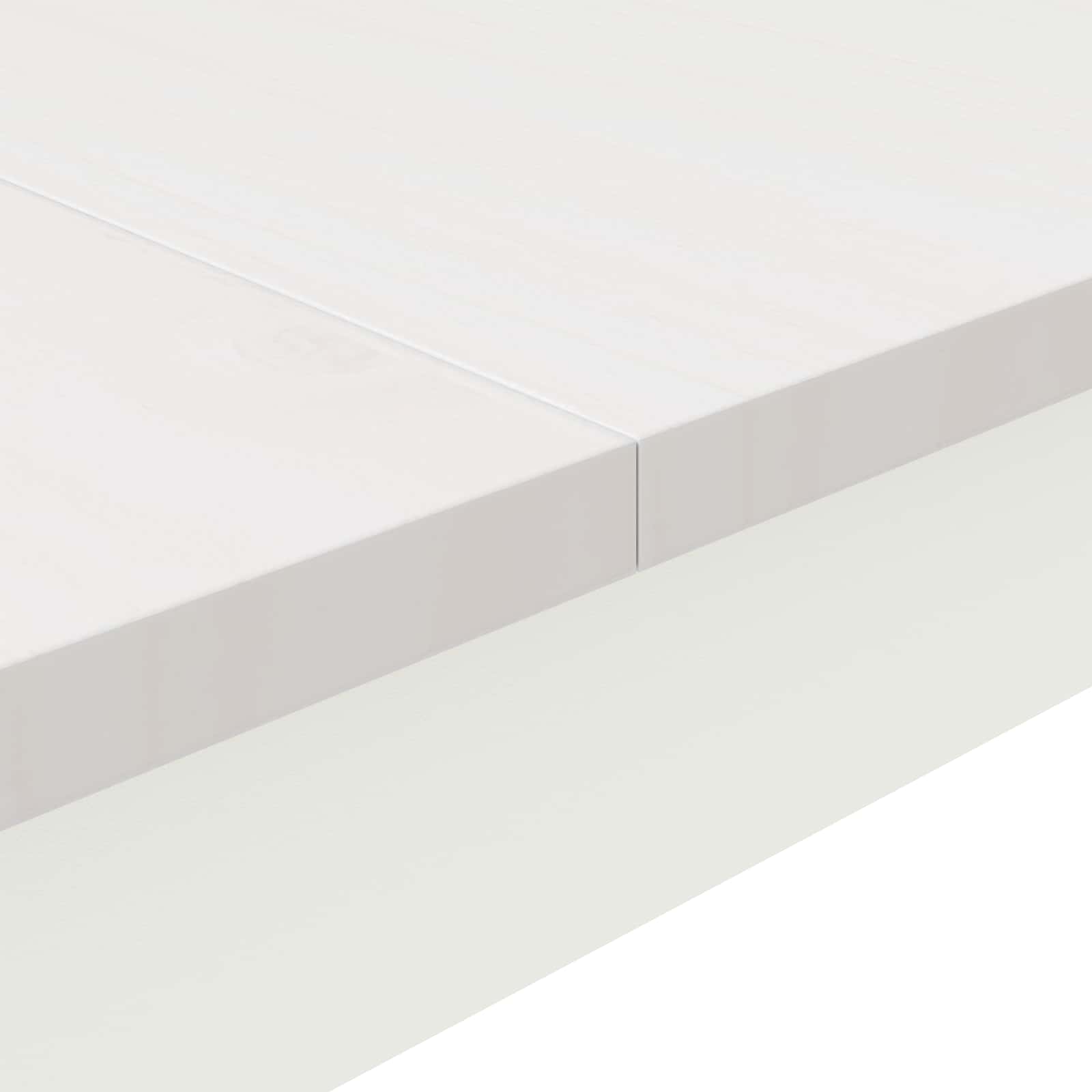 Bárasztal fehér 110 x 55 x 105 cm tömör fenyőfa