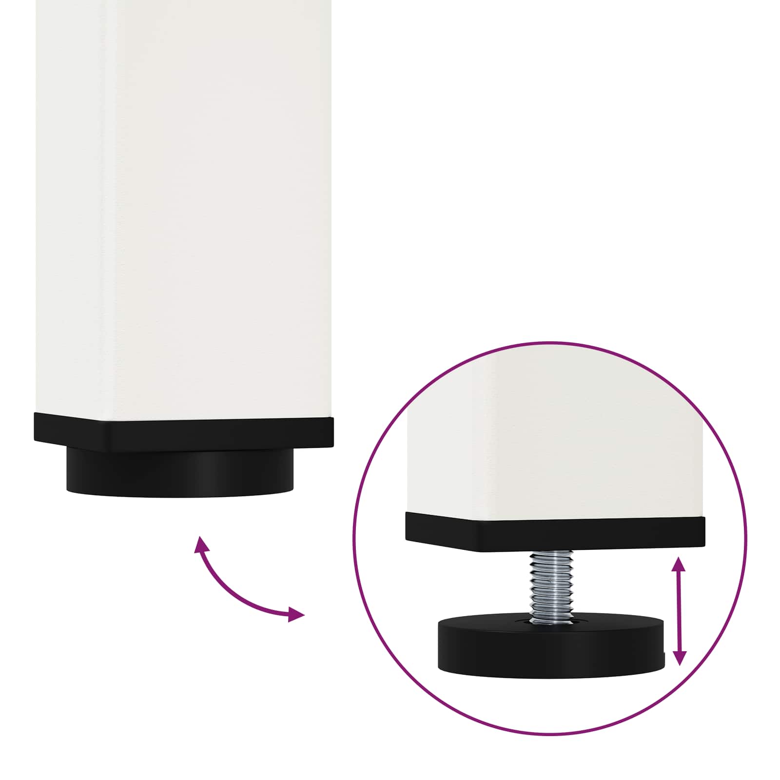 Bárasztal fehér 110 x 55 x 105 cm tömör fenyőfa