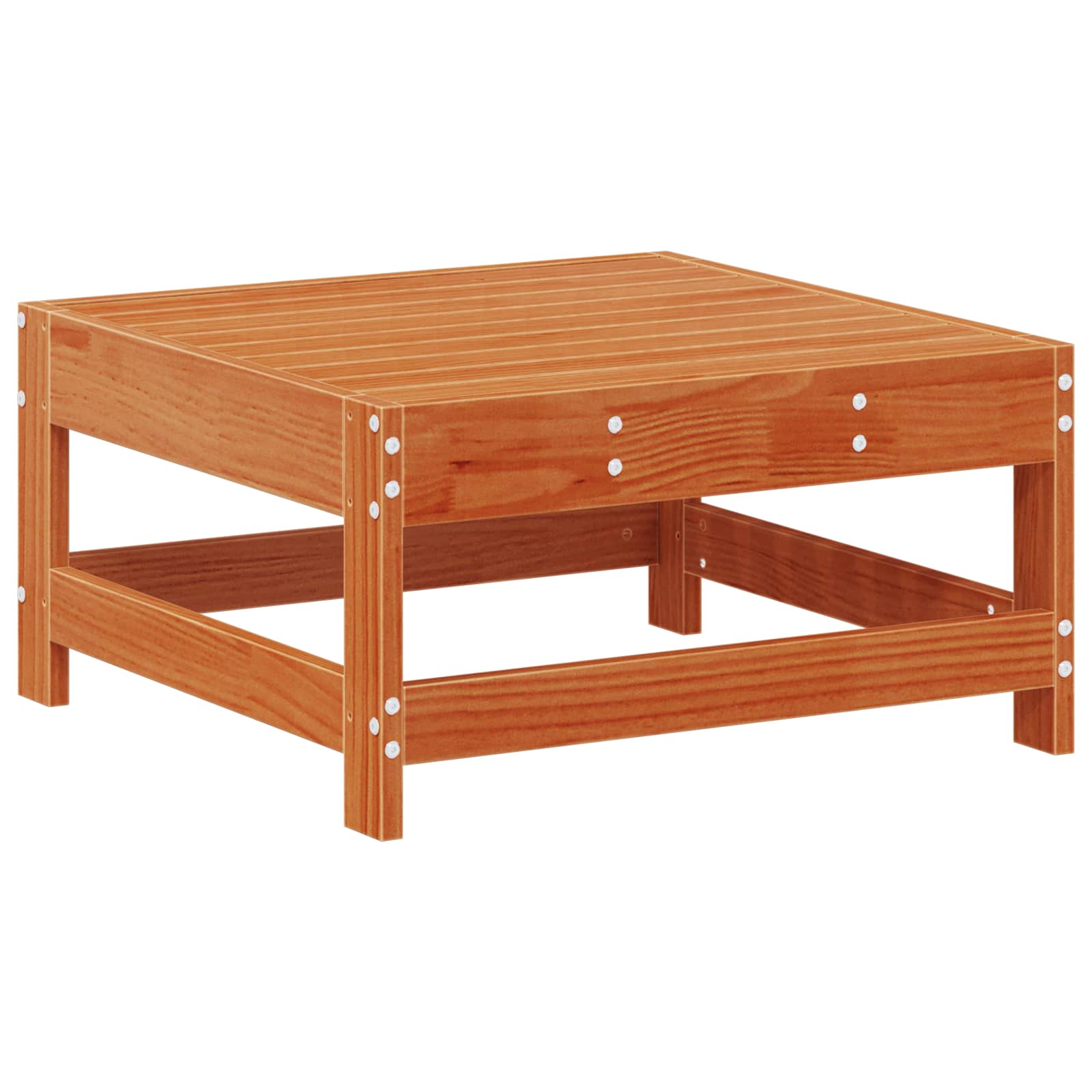 Sarokkanapé egységek viaszbarna 252 x 62 x 70,5 cm tömör fenyő