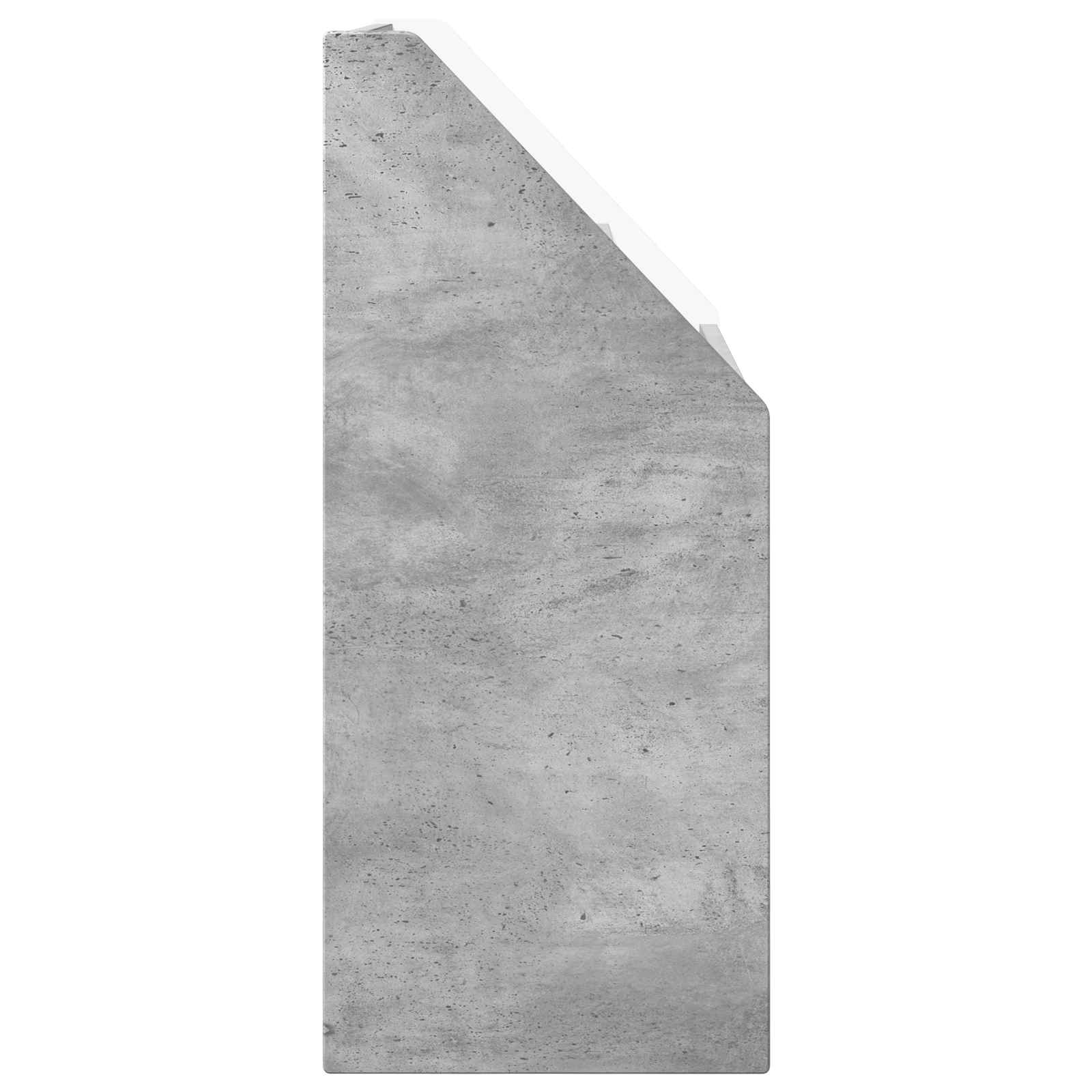 Gyerek könyvespolc beton szürke 72,5 x 29,5 x 69 cm faanyag