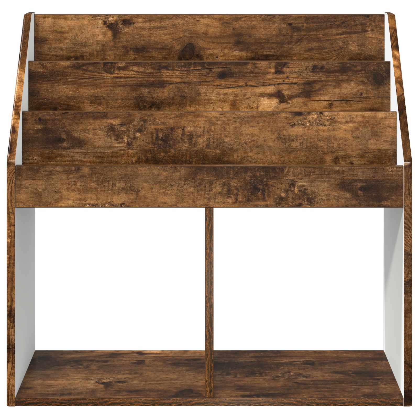 Gyerek könyvespolc füstölt tölgy 72,5 x 29,5 x 69 cm faanyag