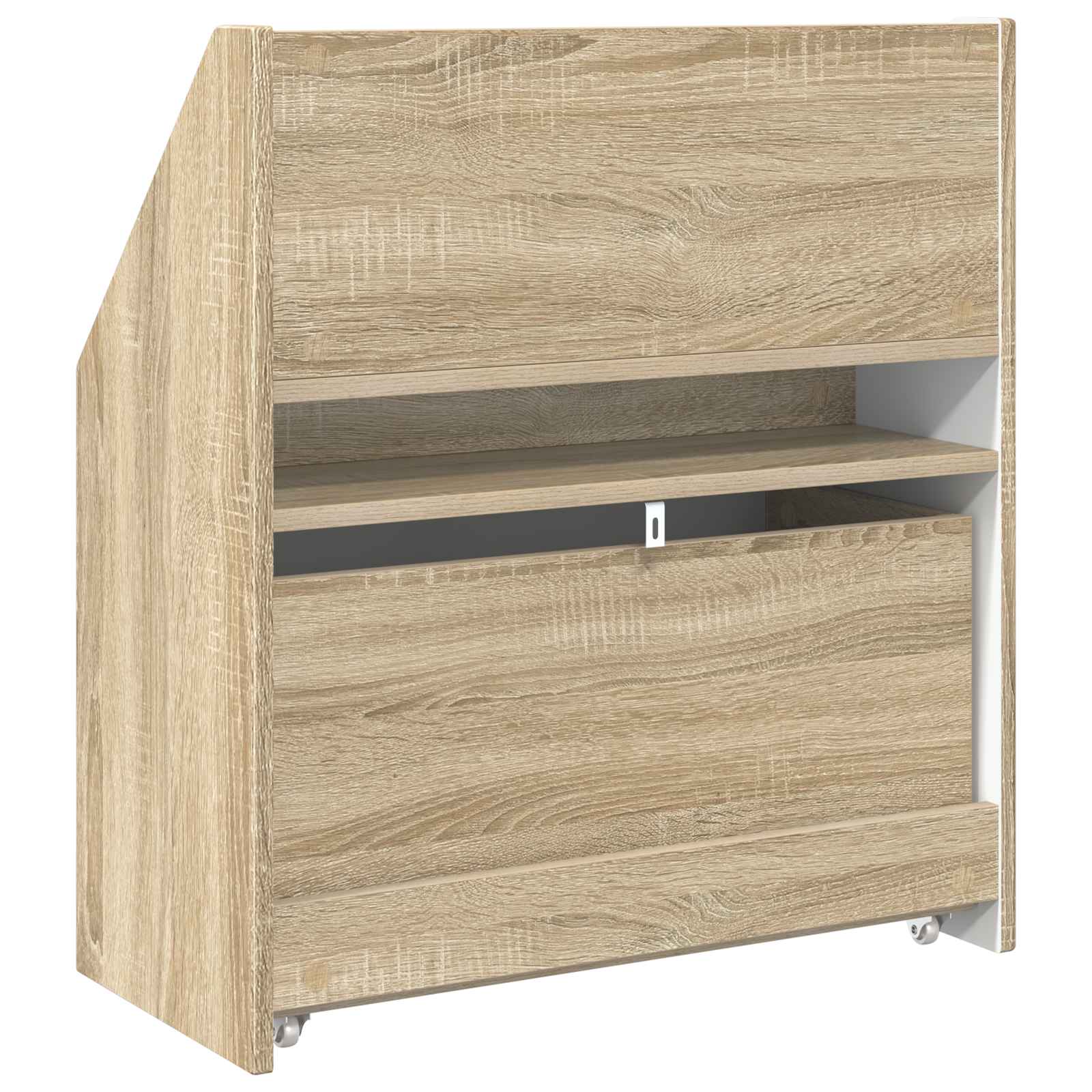 Gyerek könyvespolc sonoma tölgy 60 x 29,5 x 69 cm faanyag