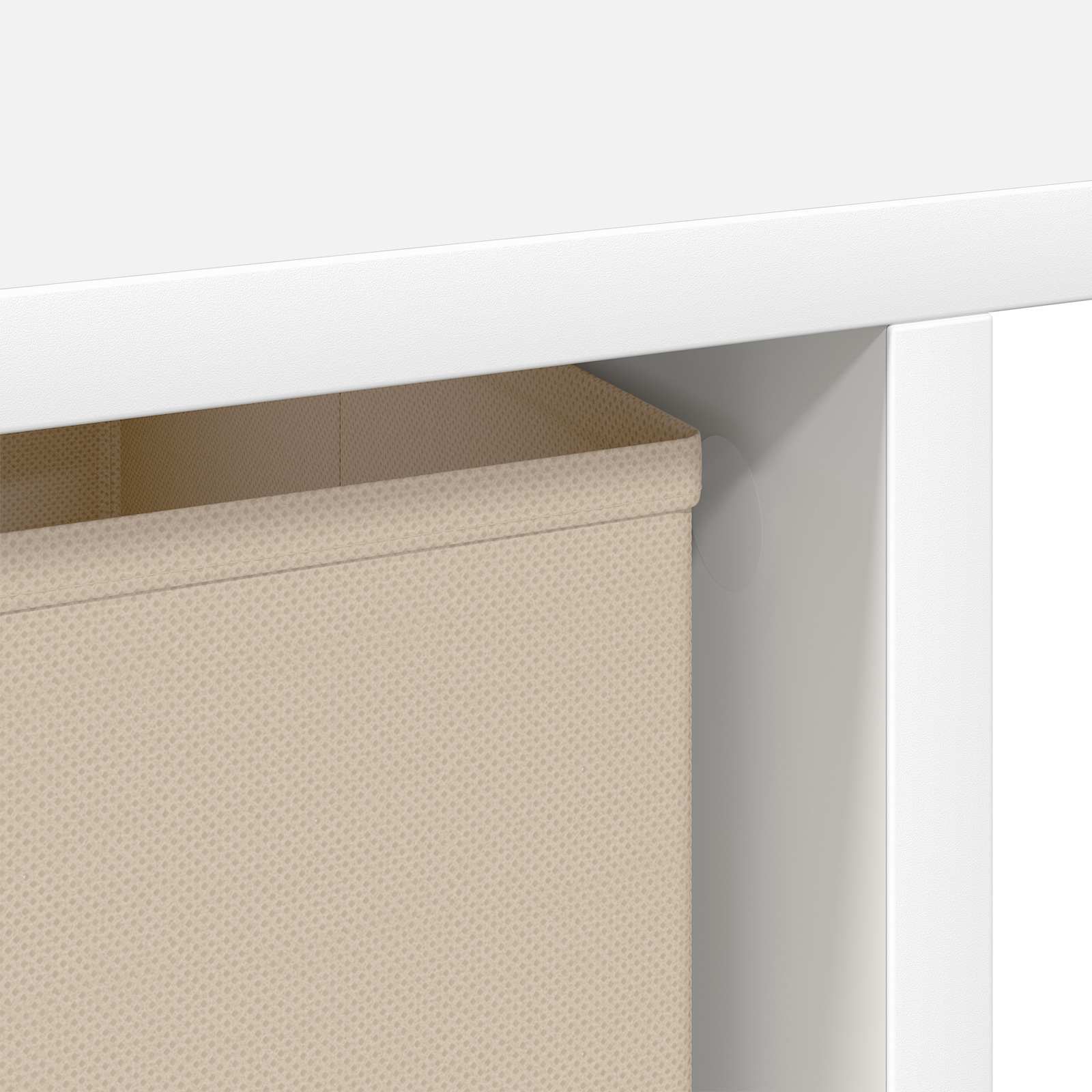 Asztal fiókkal polcokkal fehér 100 x 40 x 75 cm faanyag