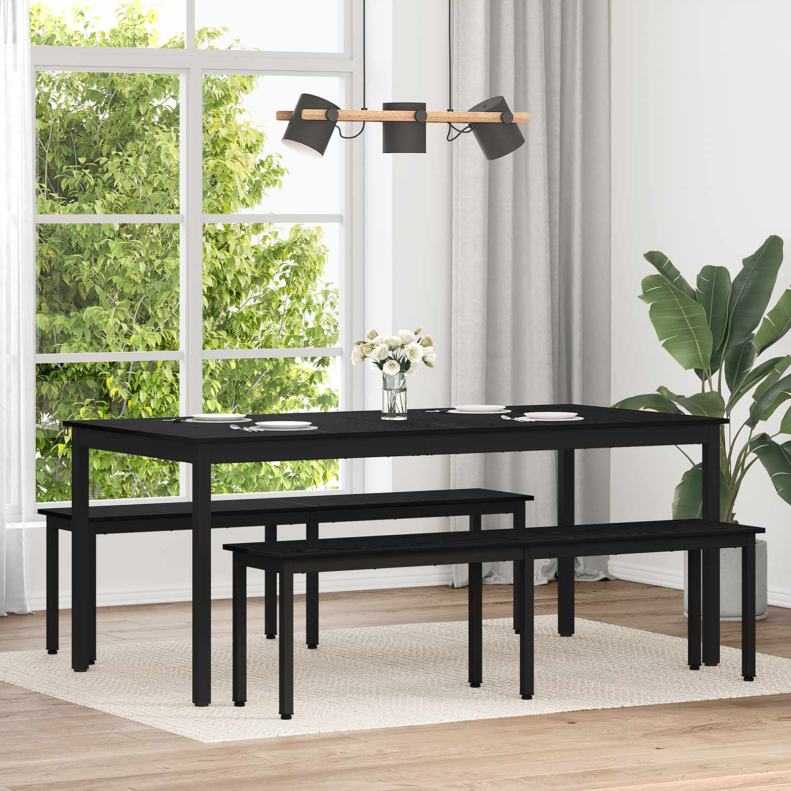 Étkezőasztalok faanyag