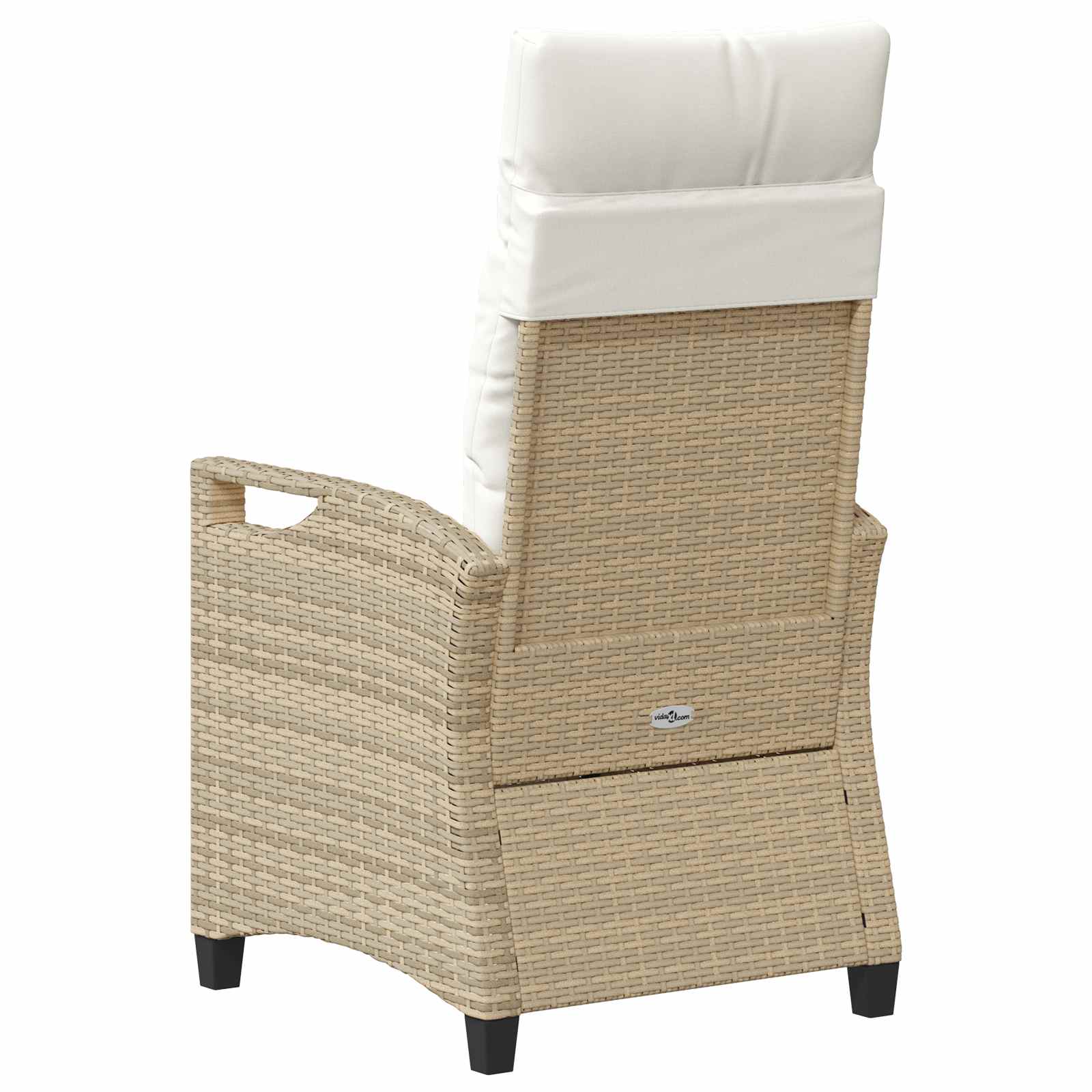 Kerti szék 2 pcs beige és krém 56 x 60 x 112 cm