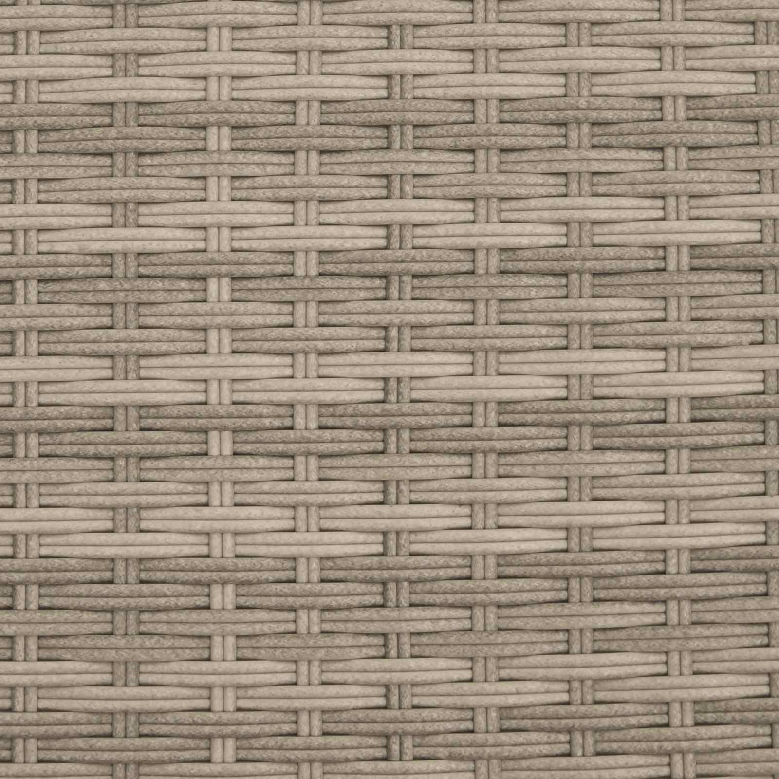 Kerti pad párnával 105 x 60 x 112 cm acél