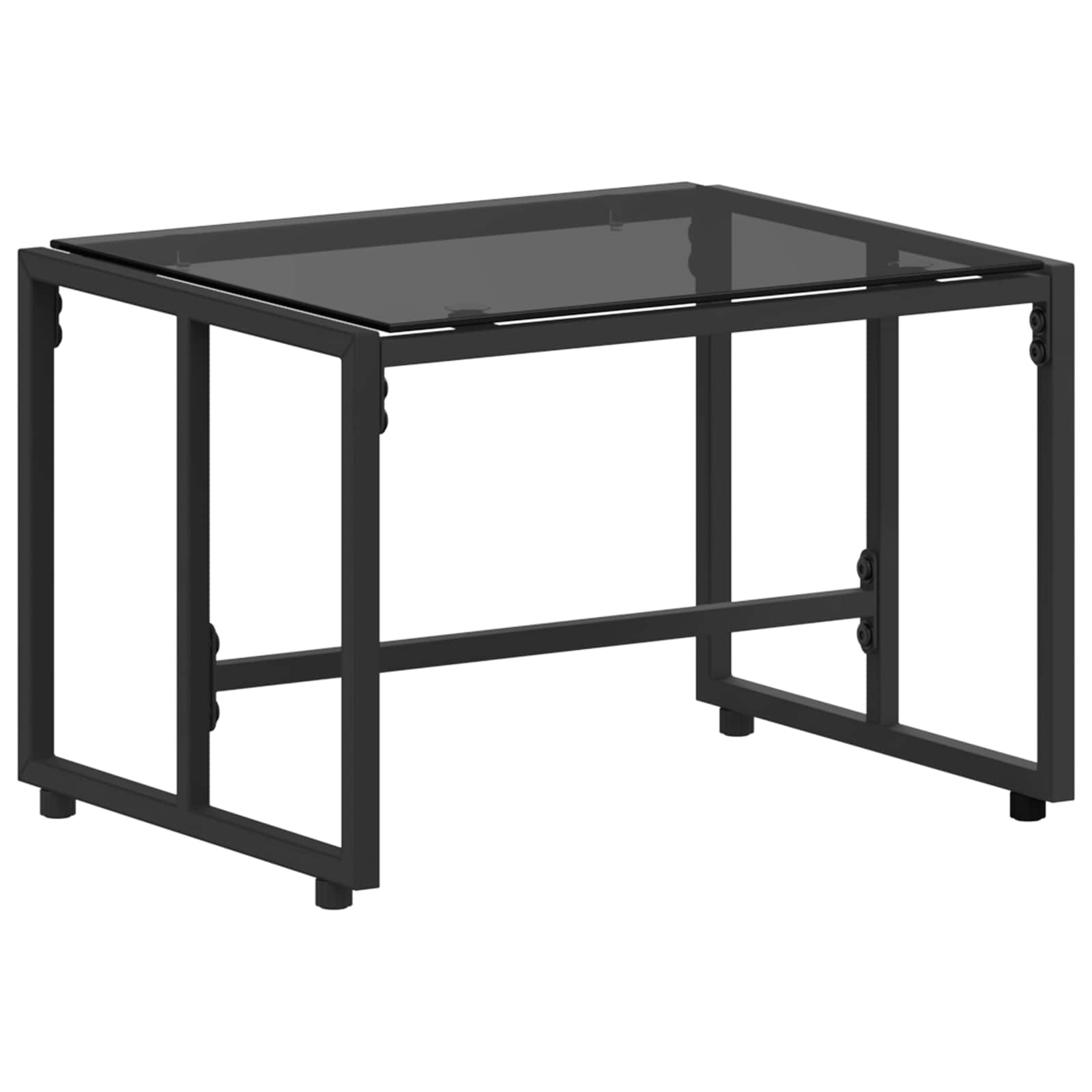 Bútor szettek párnával 3 pcs fekete és krémfehér rattan