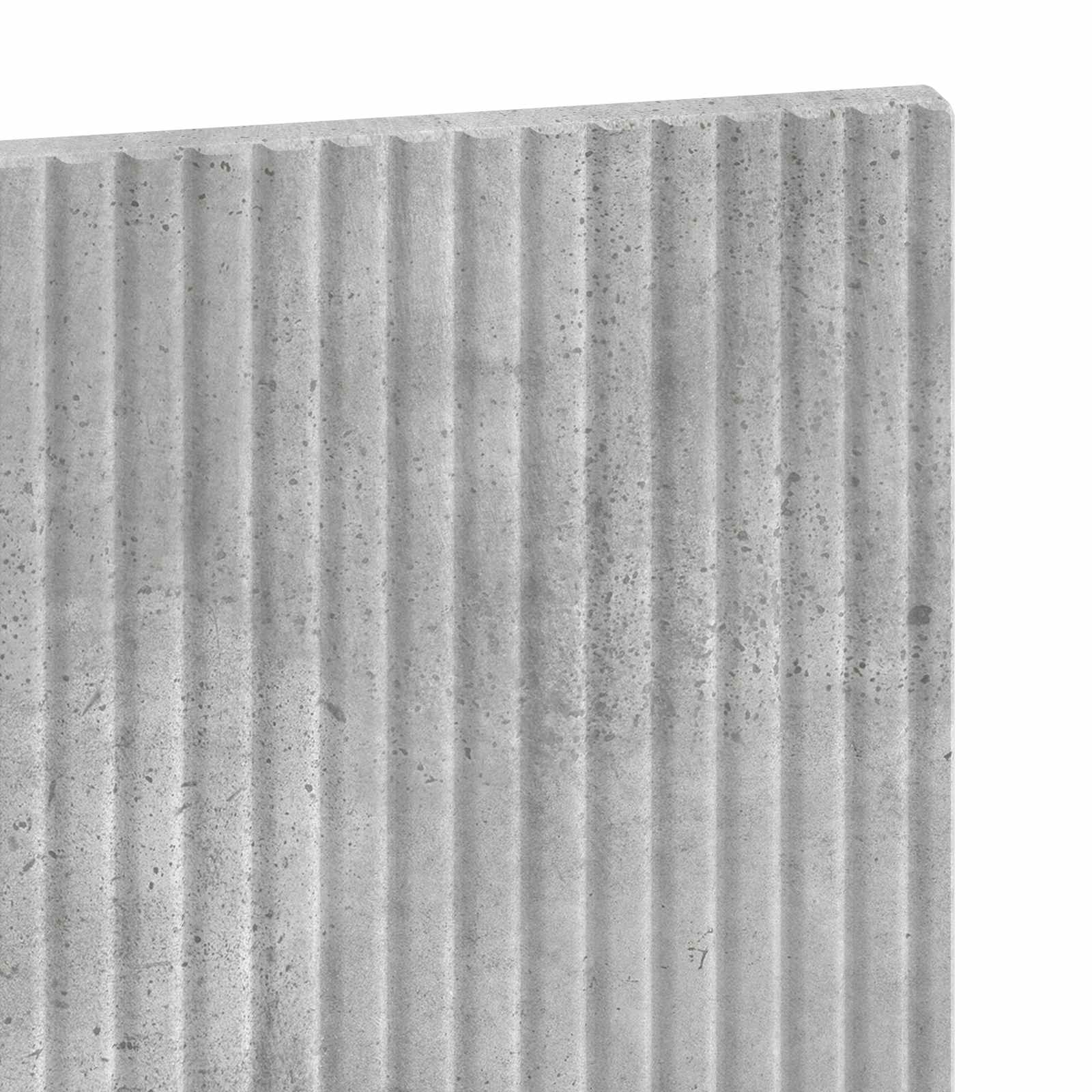 Falra szerelhető fejtámla haarlem betonszürke szerelt fa