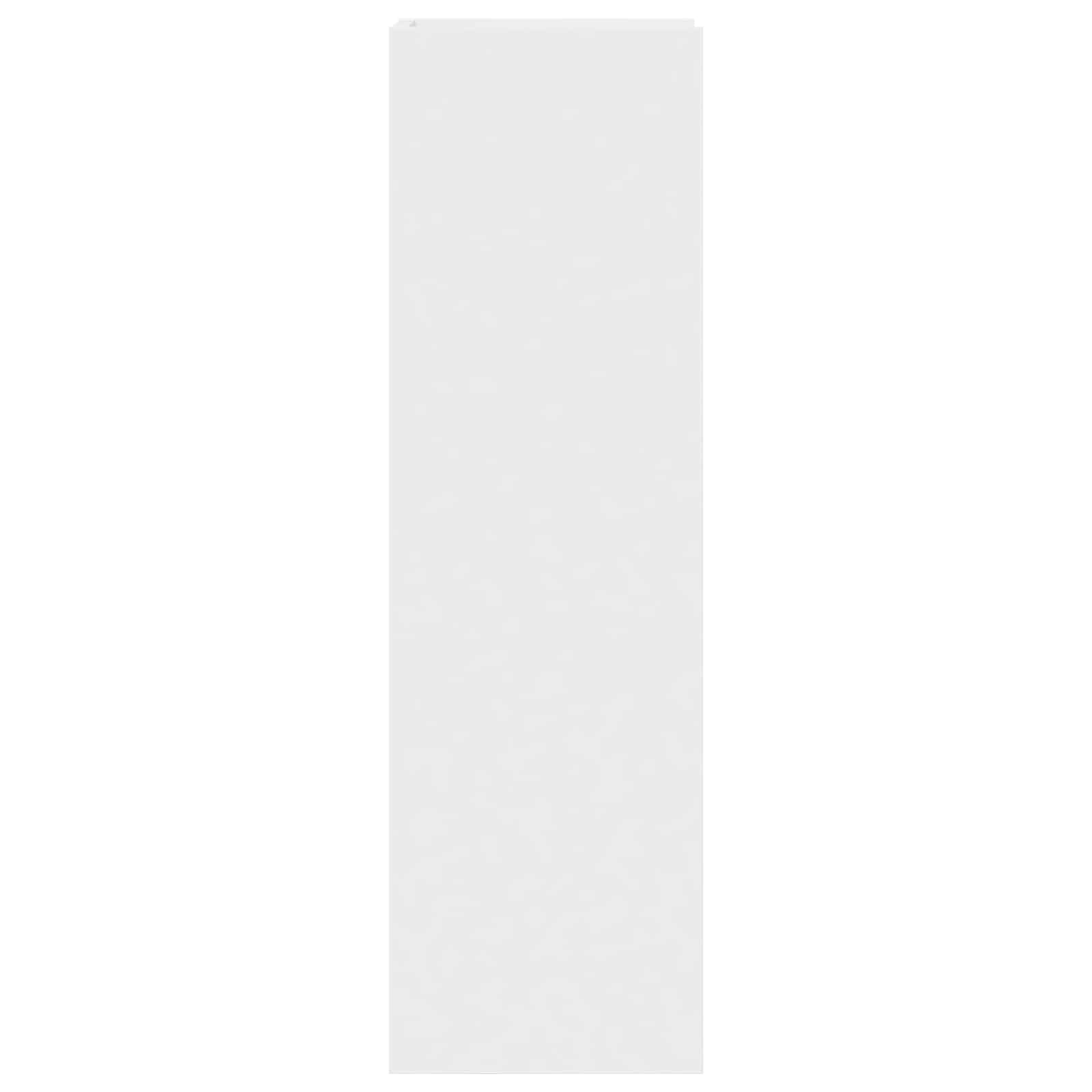 Növényállvány 2 pcs fehér 30 x 30 x 100 cm mérnöki fa