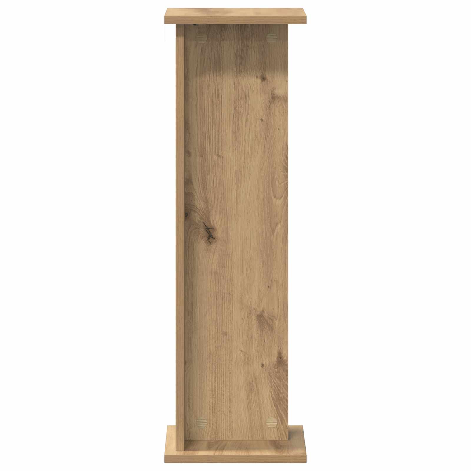 Növényállvány 2 pcs kézműves tölgy 25 x 25,5 x 80,5 cm